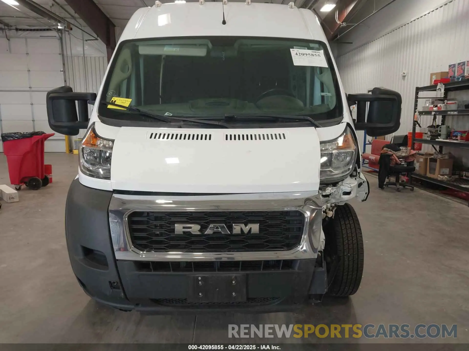 12 Photograph of a damaged car 3C6MRVHG8ME537399 RAM PROMASTER 3500 2021