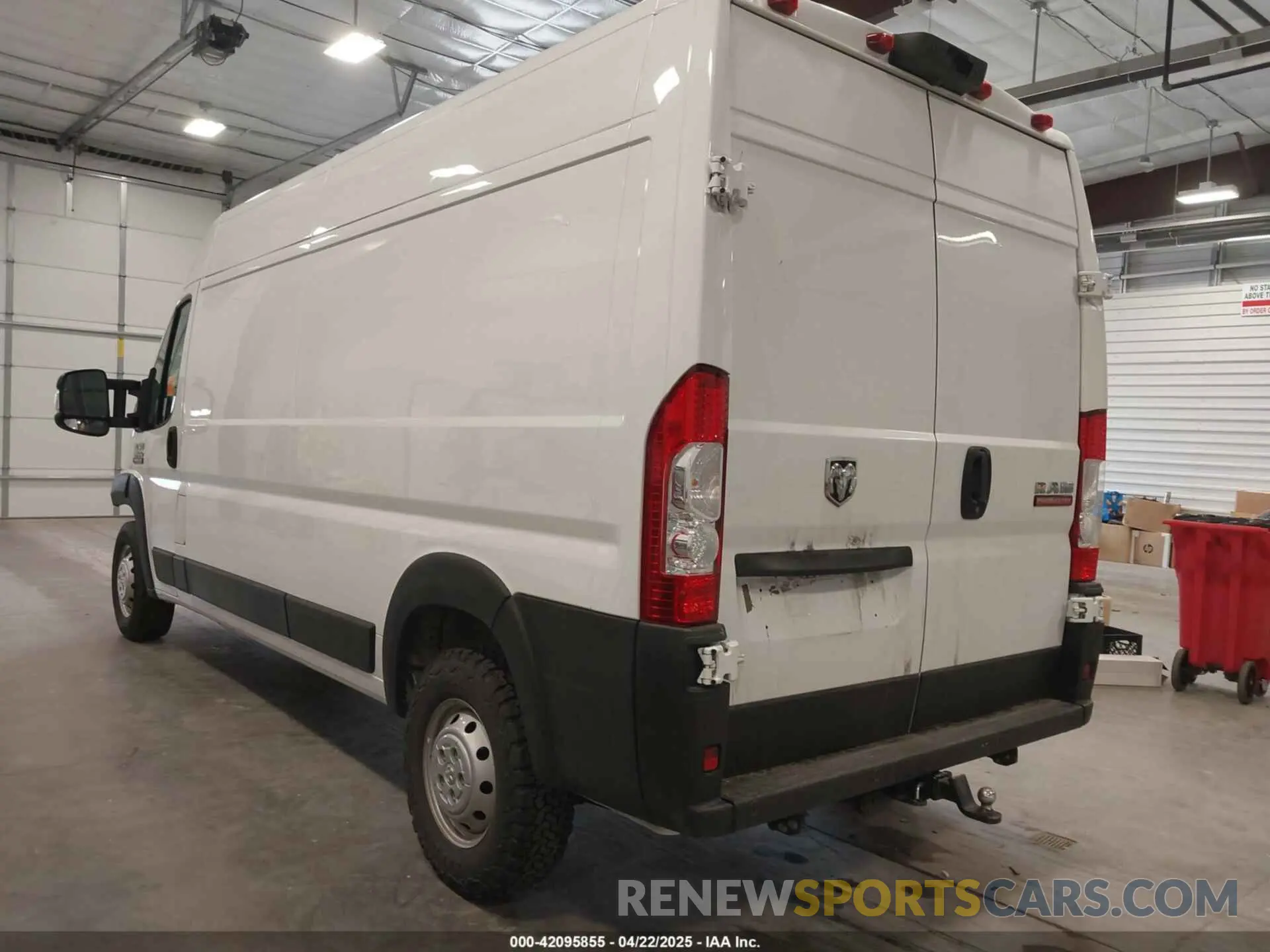 3 Photograph of a damaged car 3C6MRVHG8ME537399 RAM PROMASTER 3500 2021