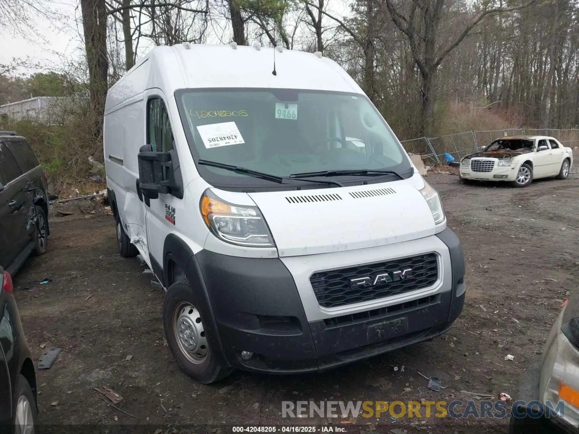12 Photograph of a damaged car 3C6MRVJG0ME510482 RAM PROMASTER 3500 2021