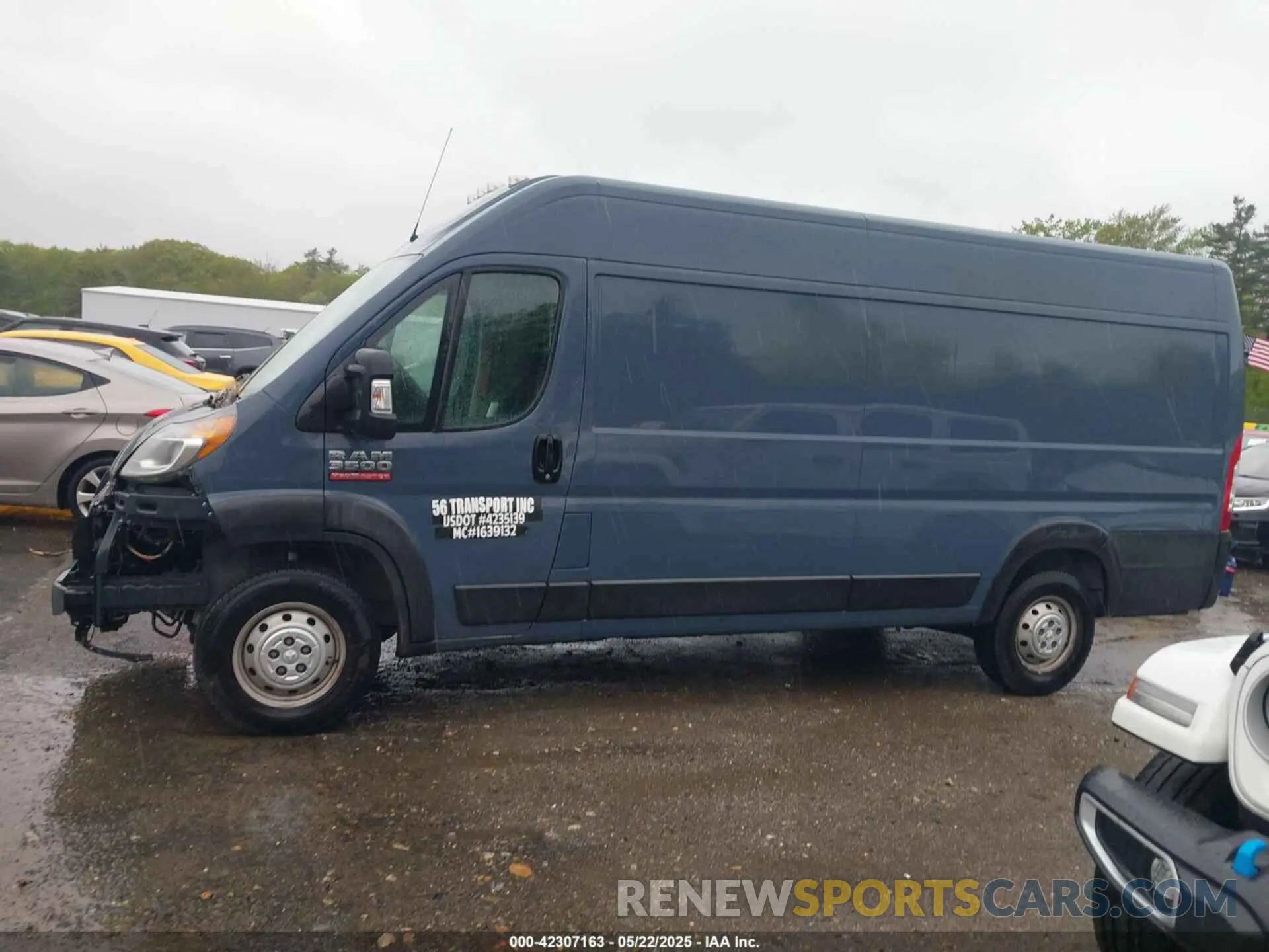 15 Photograph of a damaged car 3C6MRVJG0ME574229 RAM PROMASTER 3500 2021