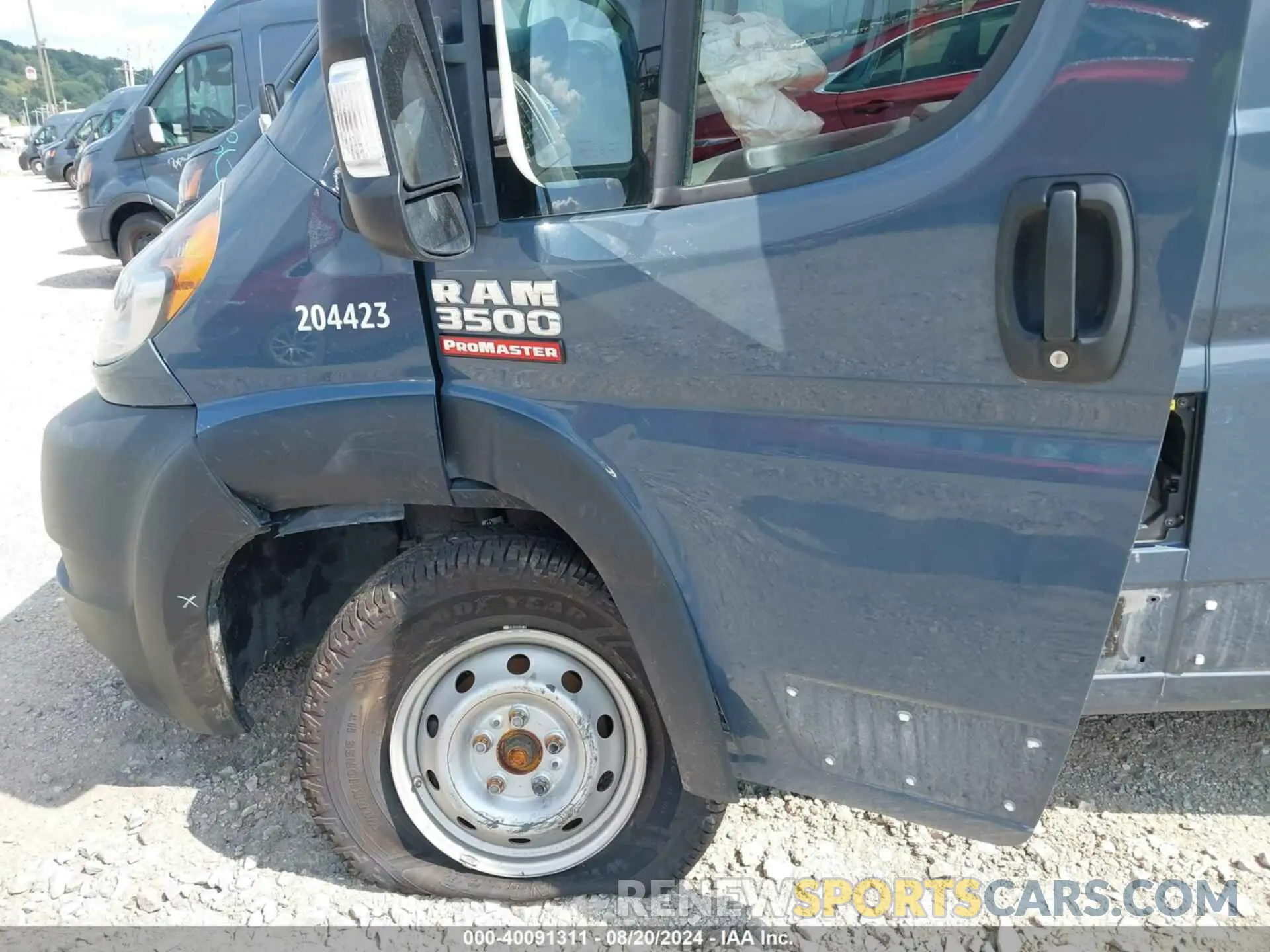 11 Photograph of a damaged car 3C6MRVJG4ME586433 RAM PROMASTER 3500 2021