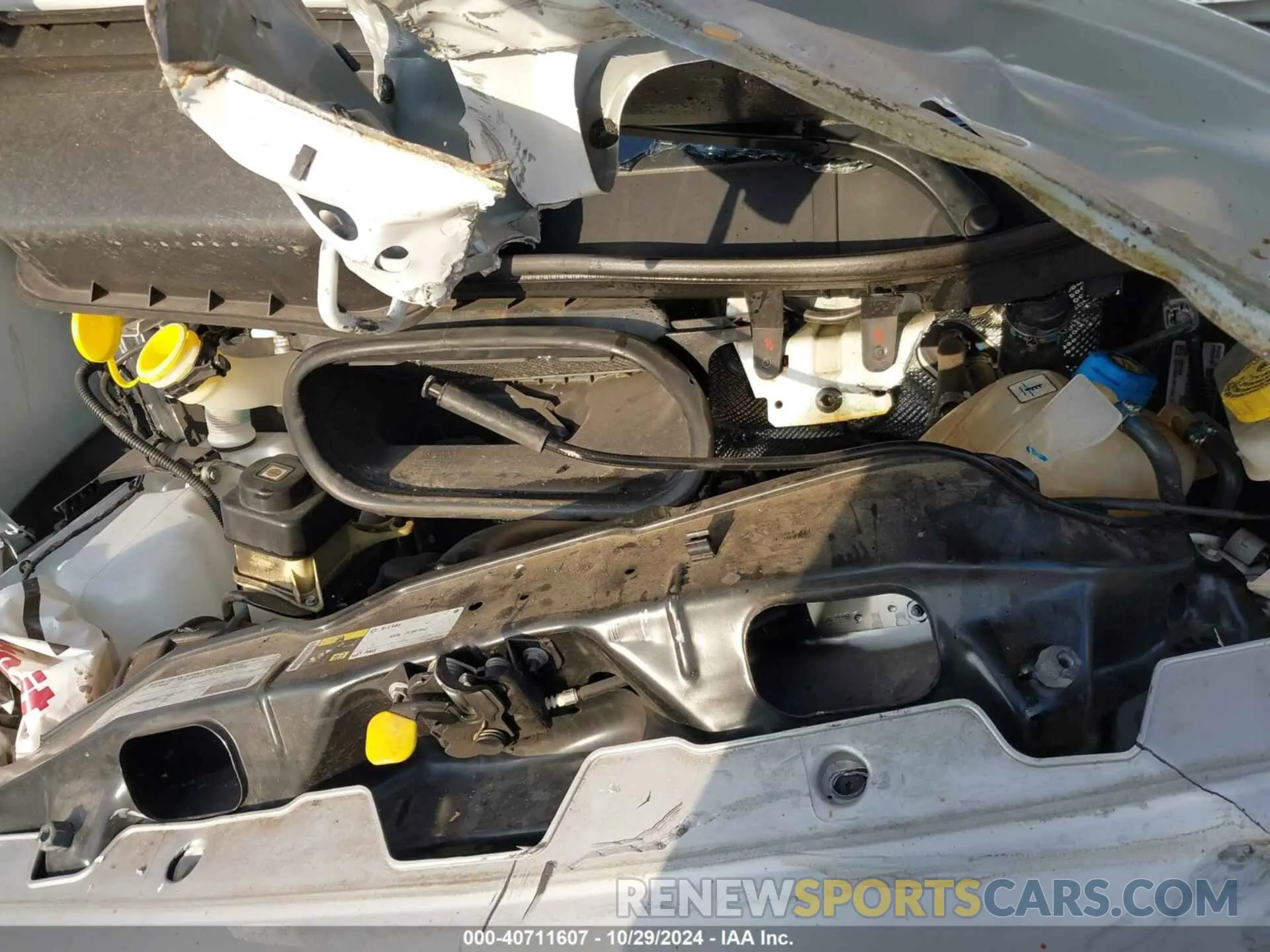 10 Photograph of a damaged car 3C6MRVJG6ME558343 RAM PROMASTER 3500 2021