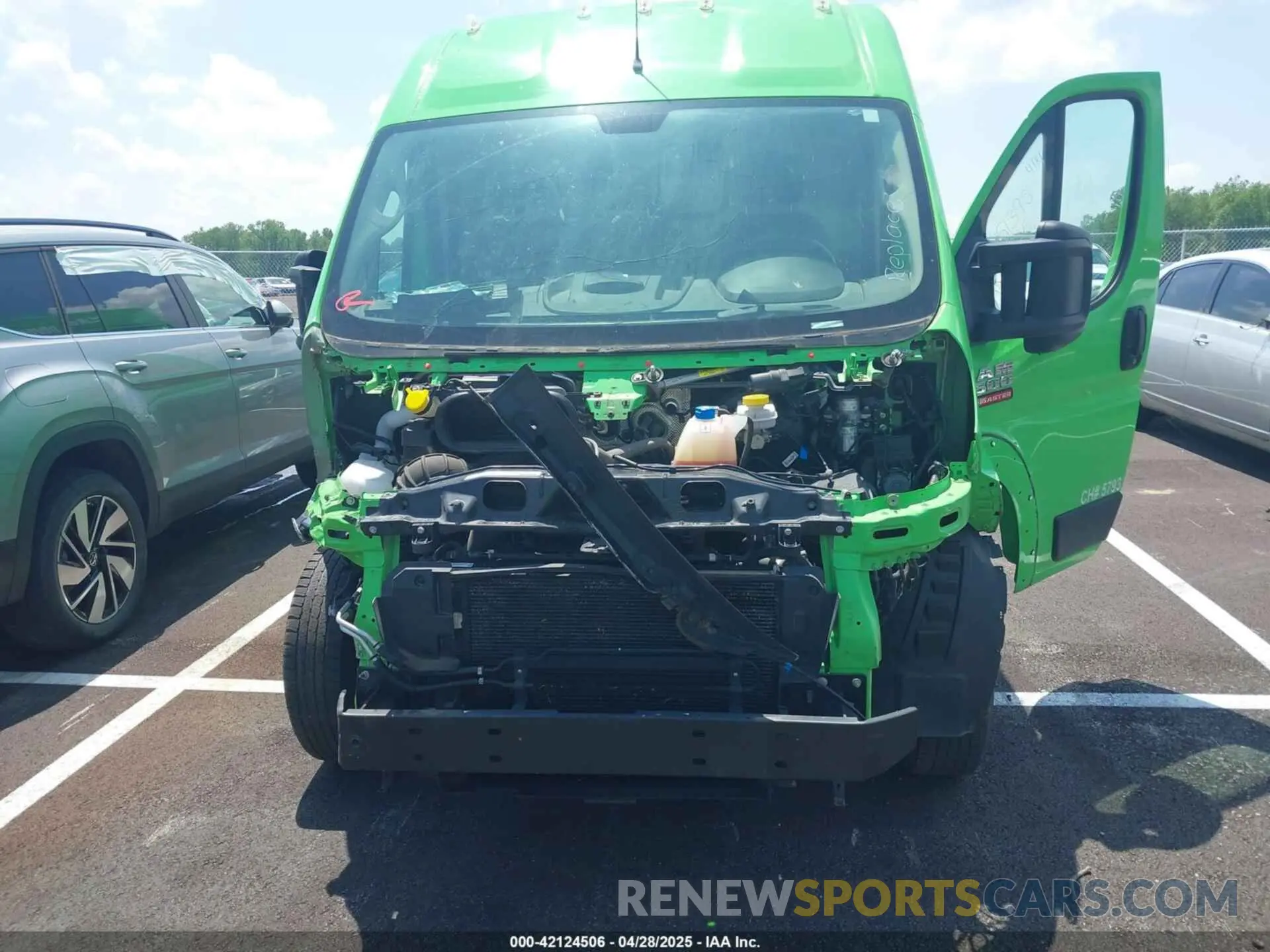 10 Photograph of a damaged car 3C6MRVJG7ME545200 RAM PROMASTER 3500 2021