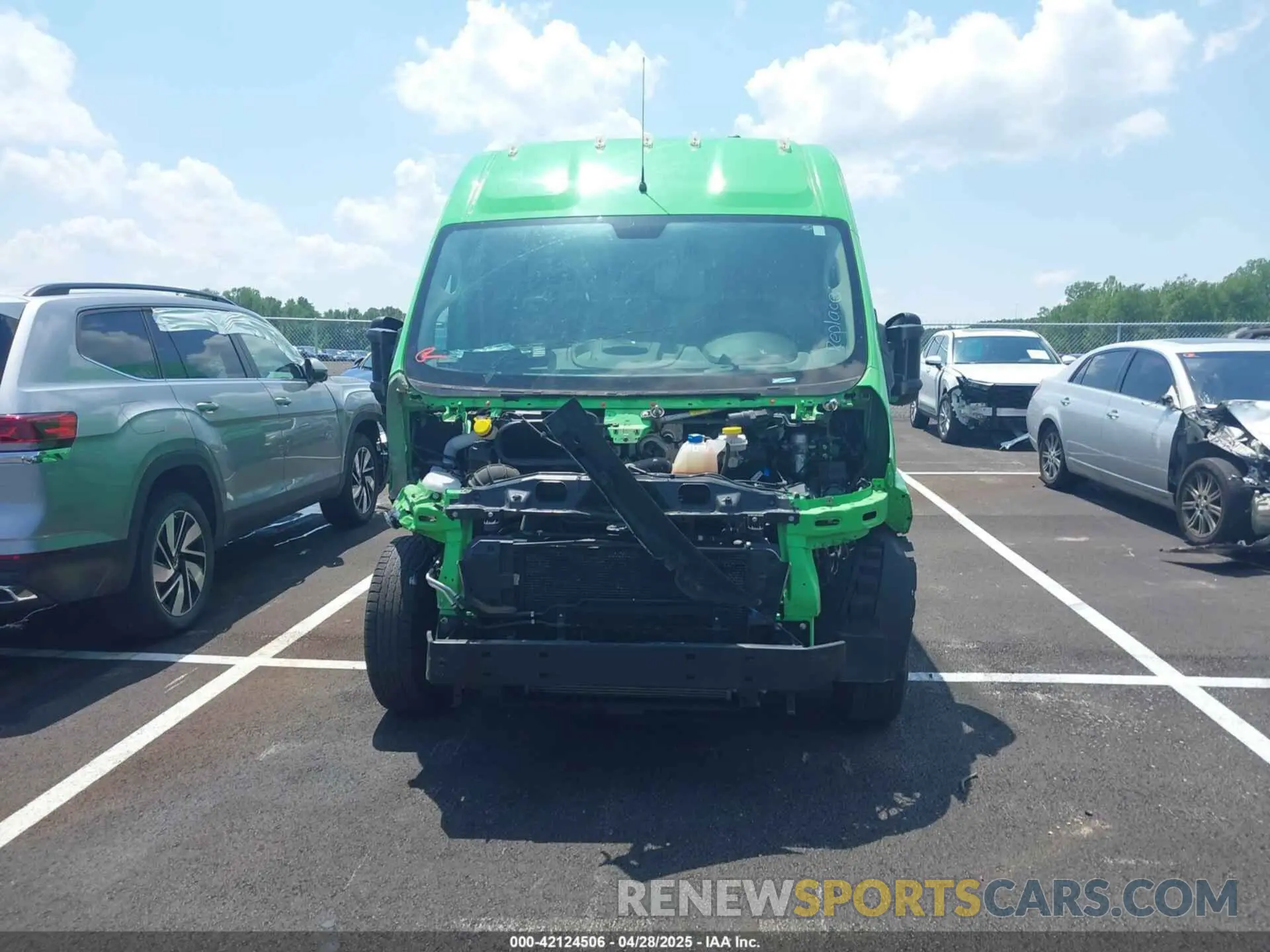 12 Photograph of a damaged car 3C6MRVJG7ME545200 RAM PROMASTER 3500 2021
