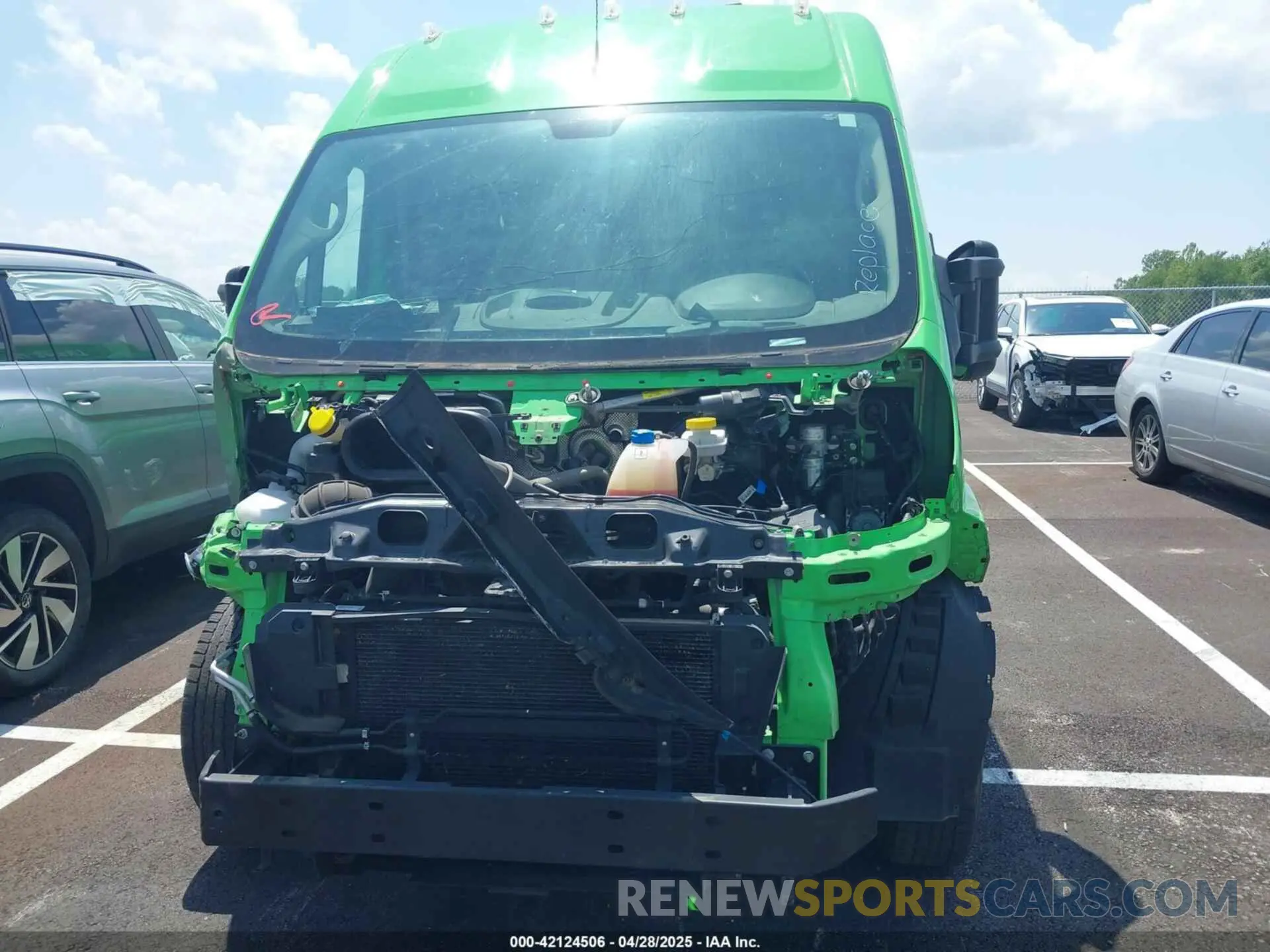 6 Photograph of a damaged car 3C6MRVJG7ME545200 RAM PROMASTER 3500 2021