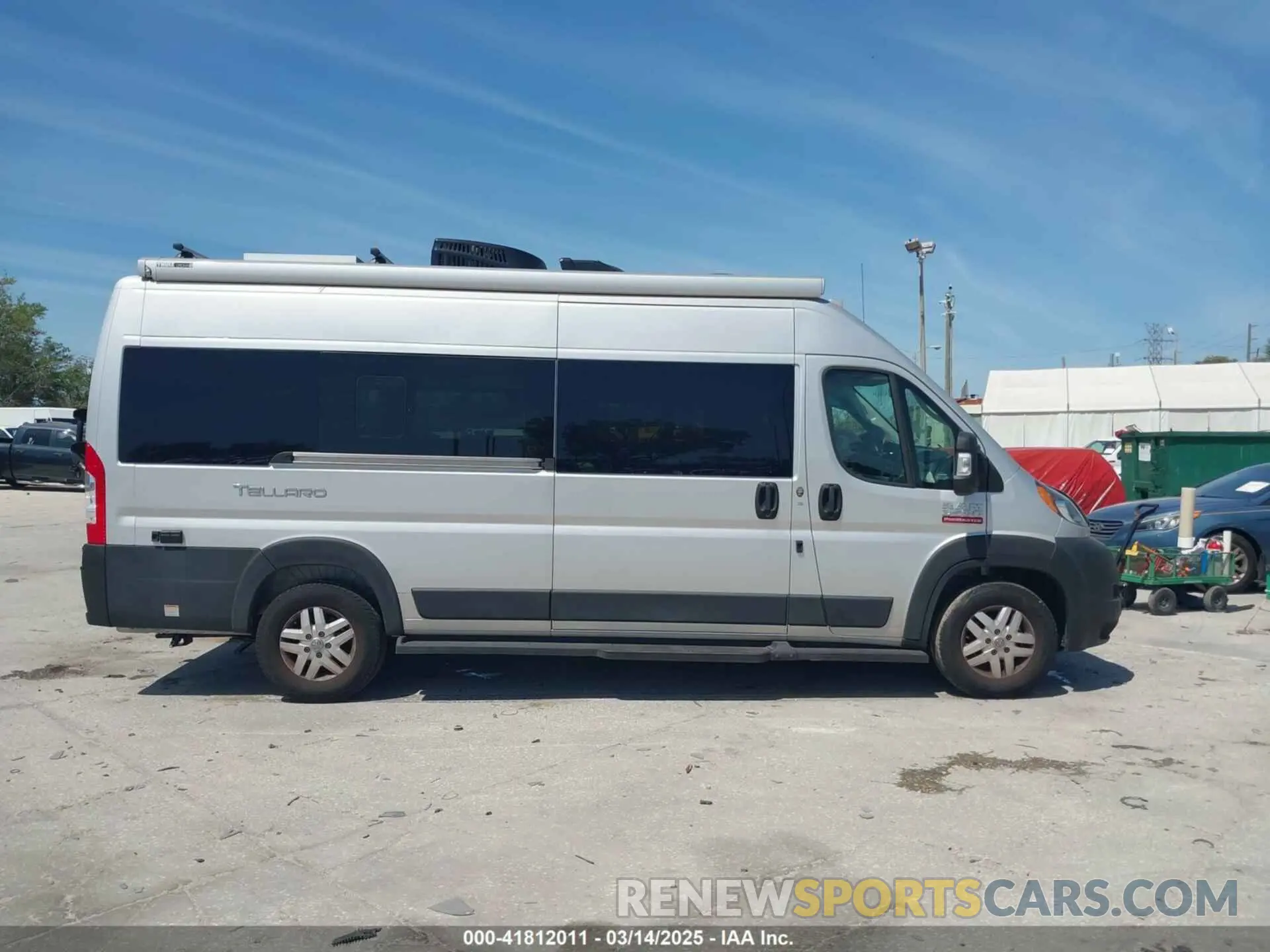 13 Photograph of a damaged car 3C6MRVUG5ME550939 RAM PROMASTER 3500 2021
