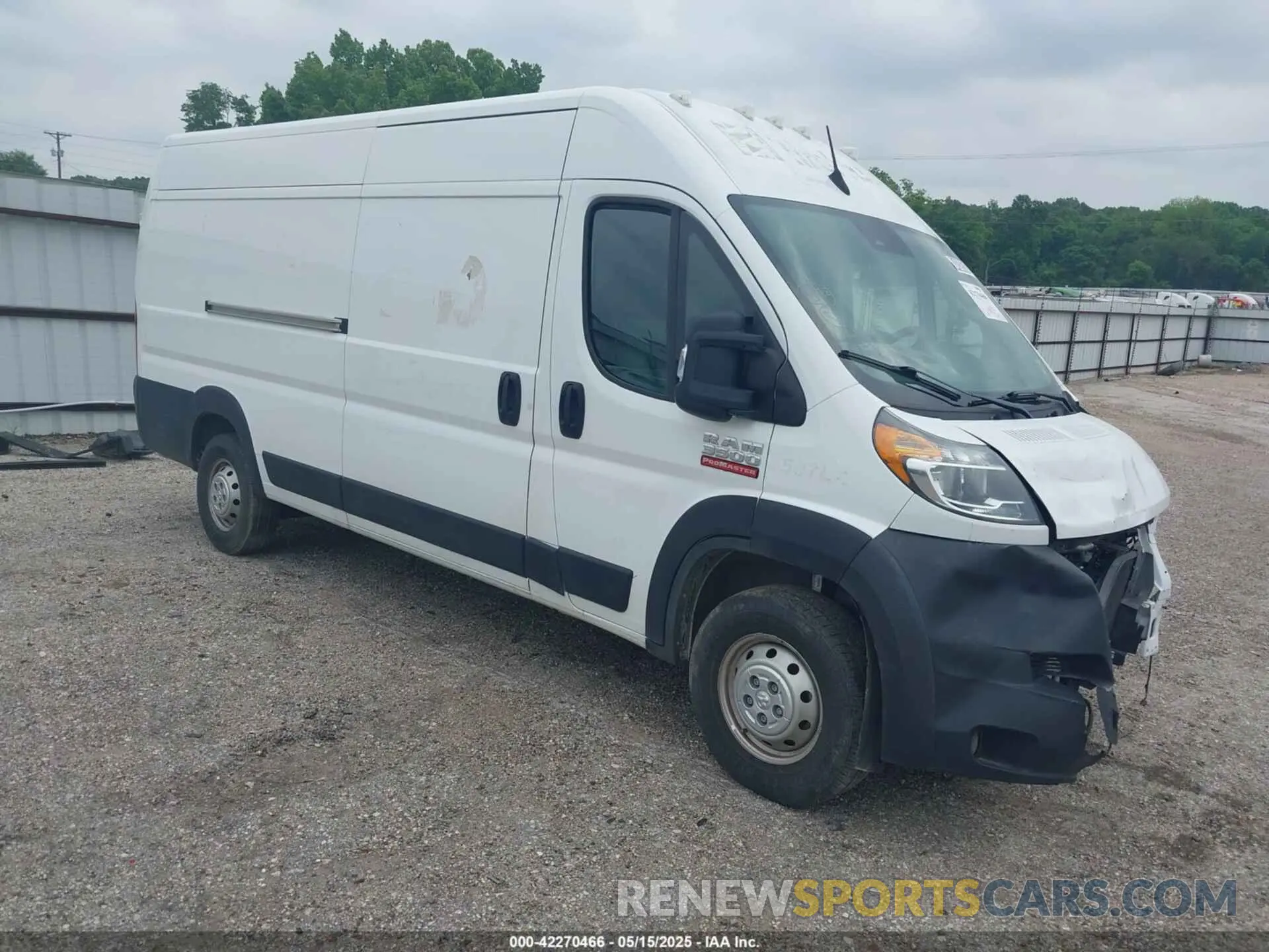 1 Photograph of a damaged car 3C6MRVJG3NE115505 RAM PROMASTER 3500 2022