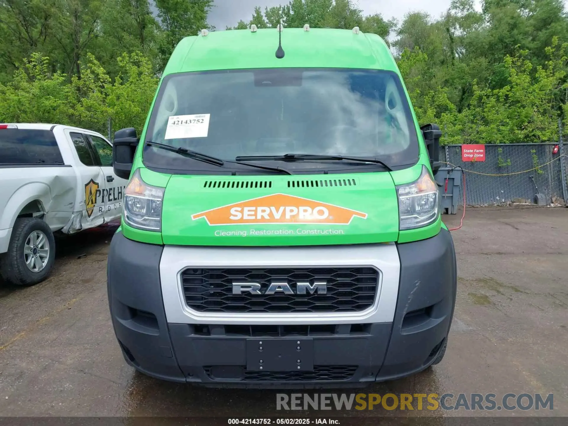 12 Photograph of a damaged car 3C6MRVJG5NE114565 RAM PROMASTER 3500 2022