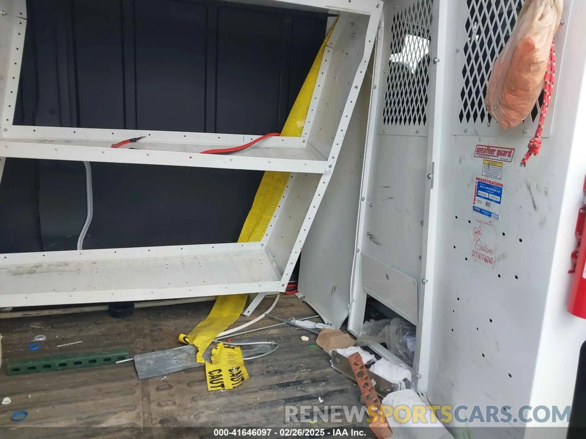 8 Photograph of a damaged car 3C6MRVJG9NE121583 RAM PROMASTER 3500 2022