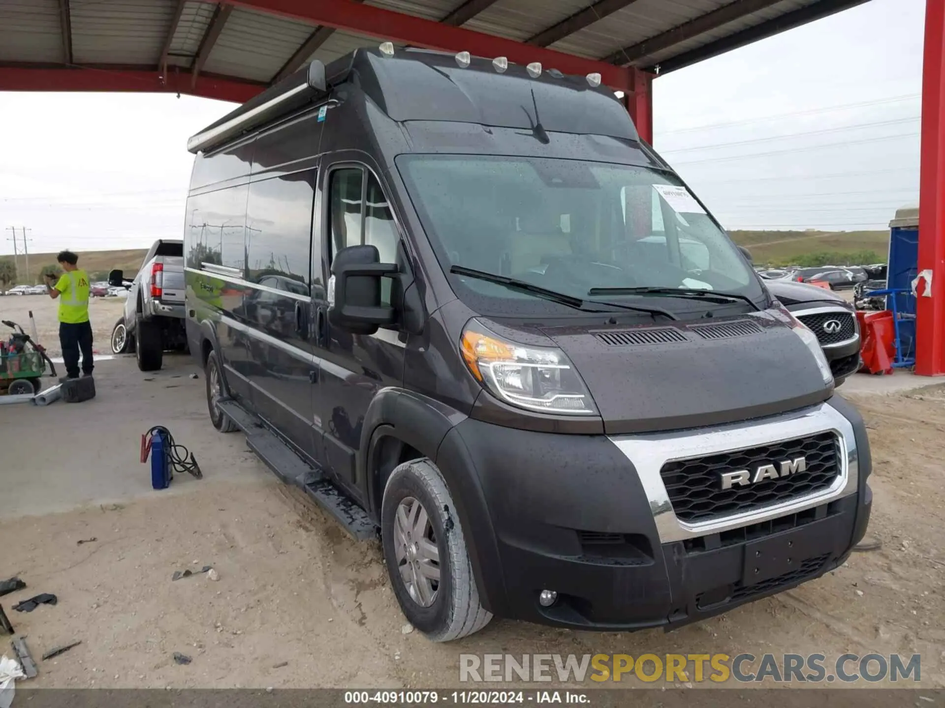 1 Photograph of a damaged car 3C6MRVUG2NE101722 RAM PROMASTER 3500 2022