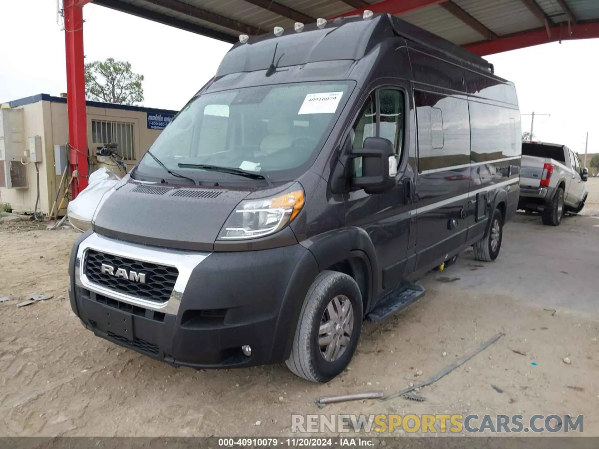 2 Photograph of a damaged car 3C6MRVUG2NE101722 RAM PROMASTER 3500 2022