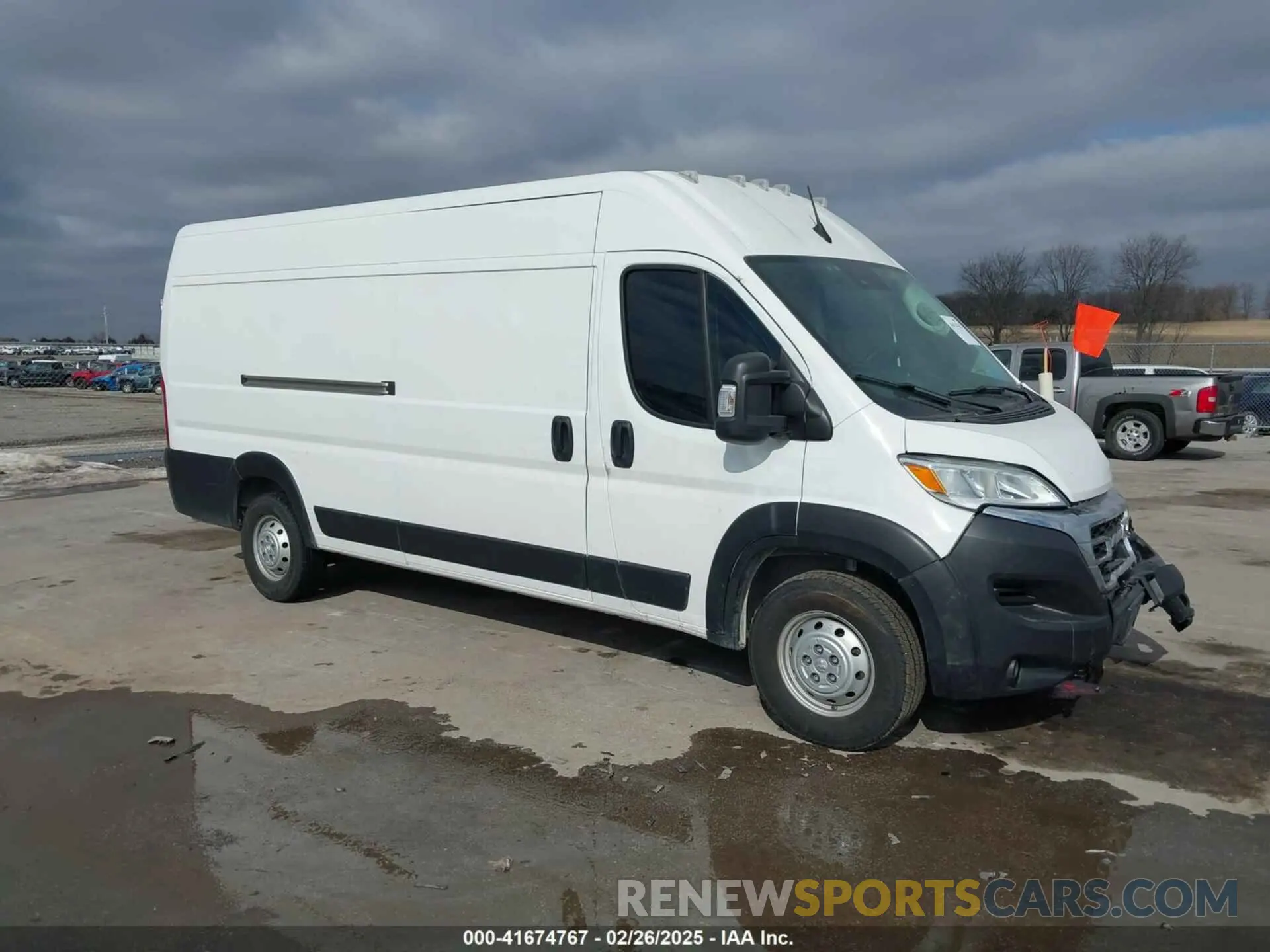 17 Photograph of a damaged car 3C6MRVJG3PE530178 RAM PROMASTER 3500 2023