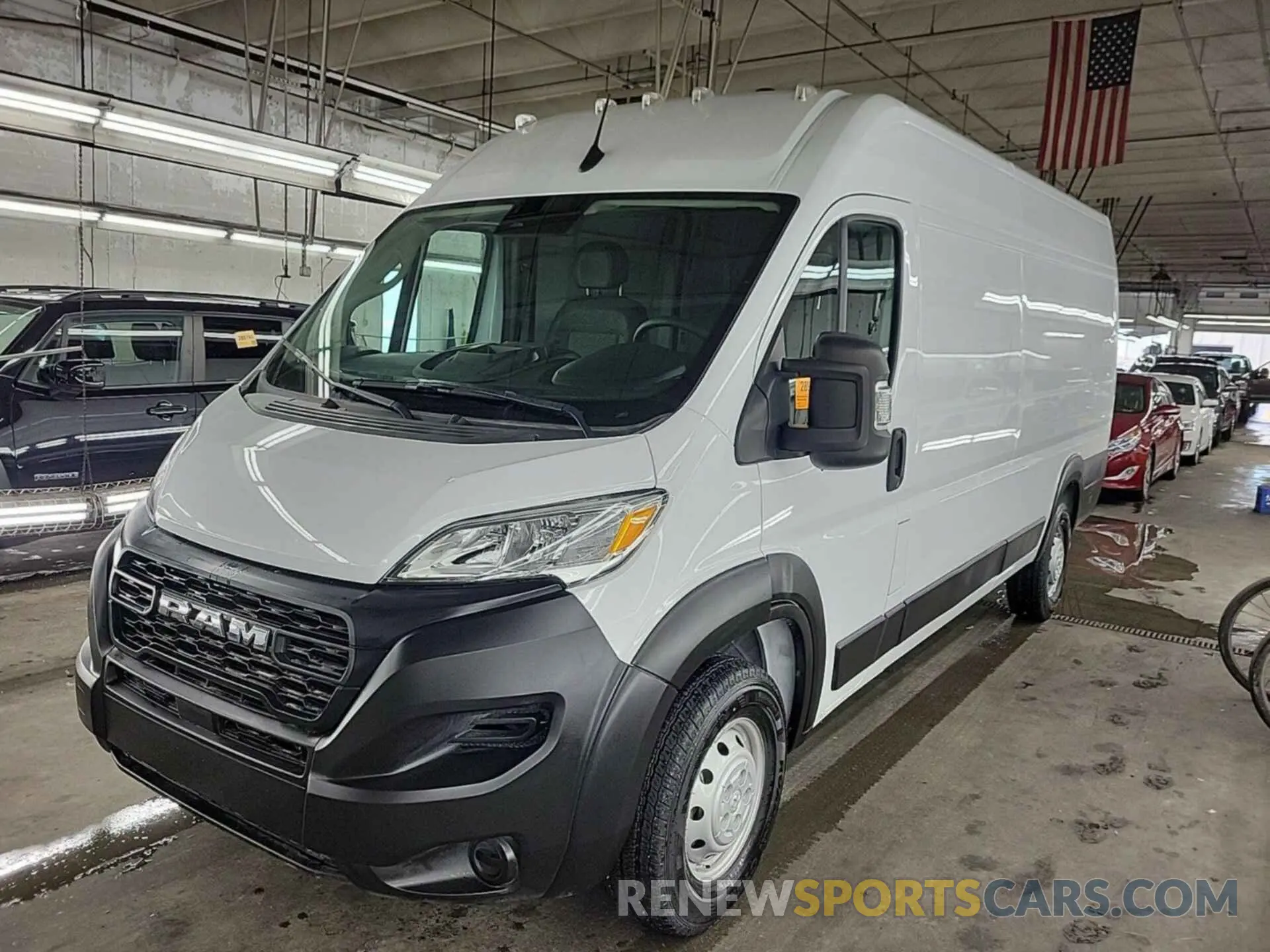 13 Photograph of a damaged car 3C6MRVJG7PE506904 RAM PROMASTER 3500 2023