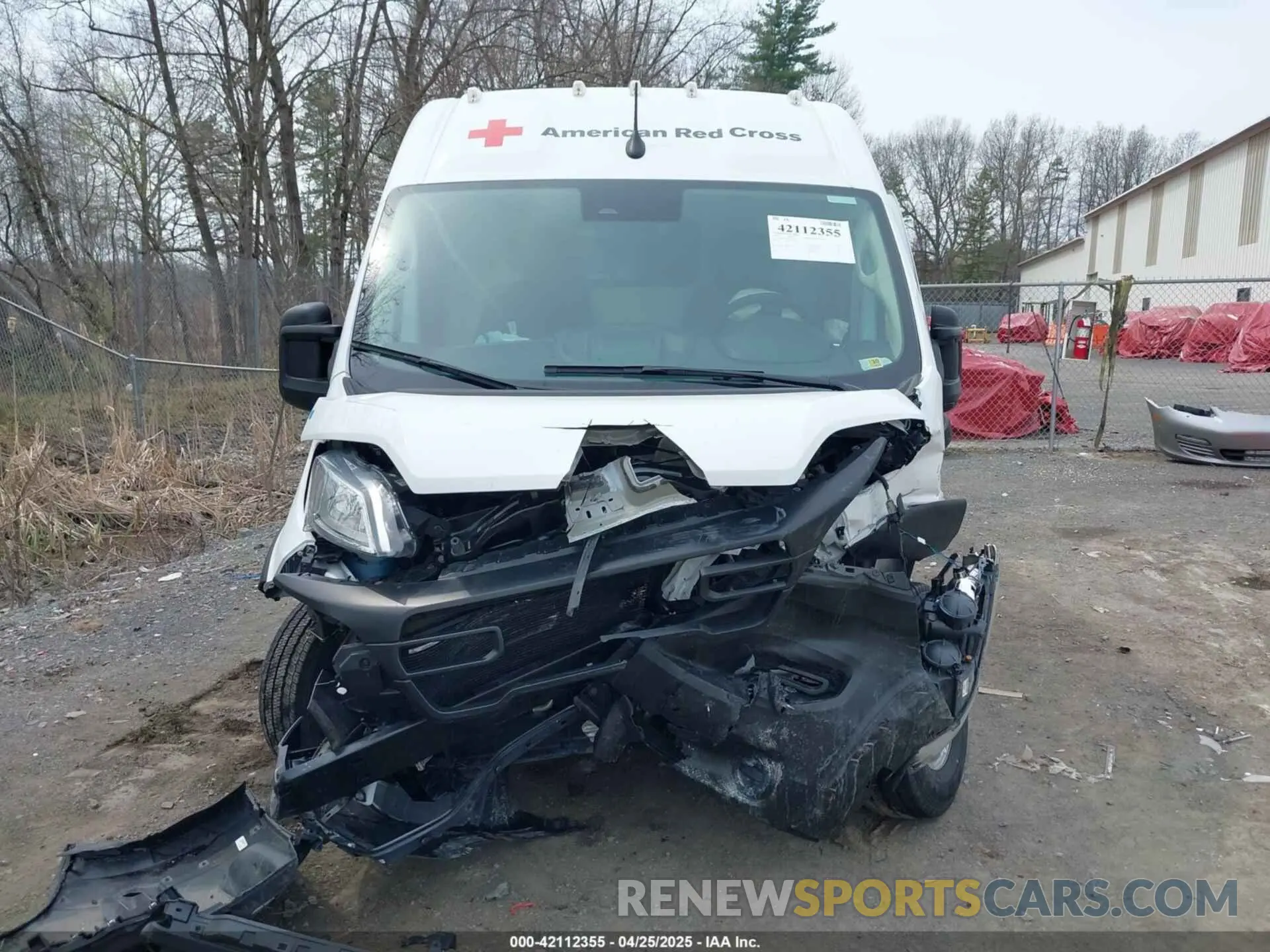12 Photograph of a damaged car 3C6MRVJG8PE500982 RAM PROMASTER 3500 2023