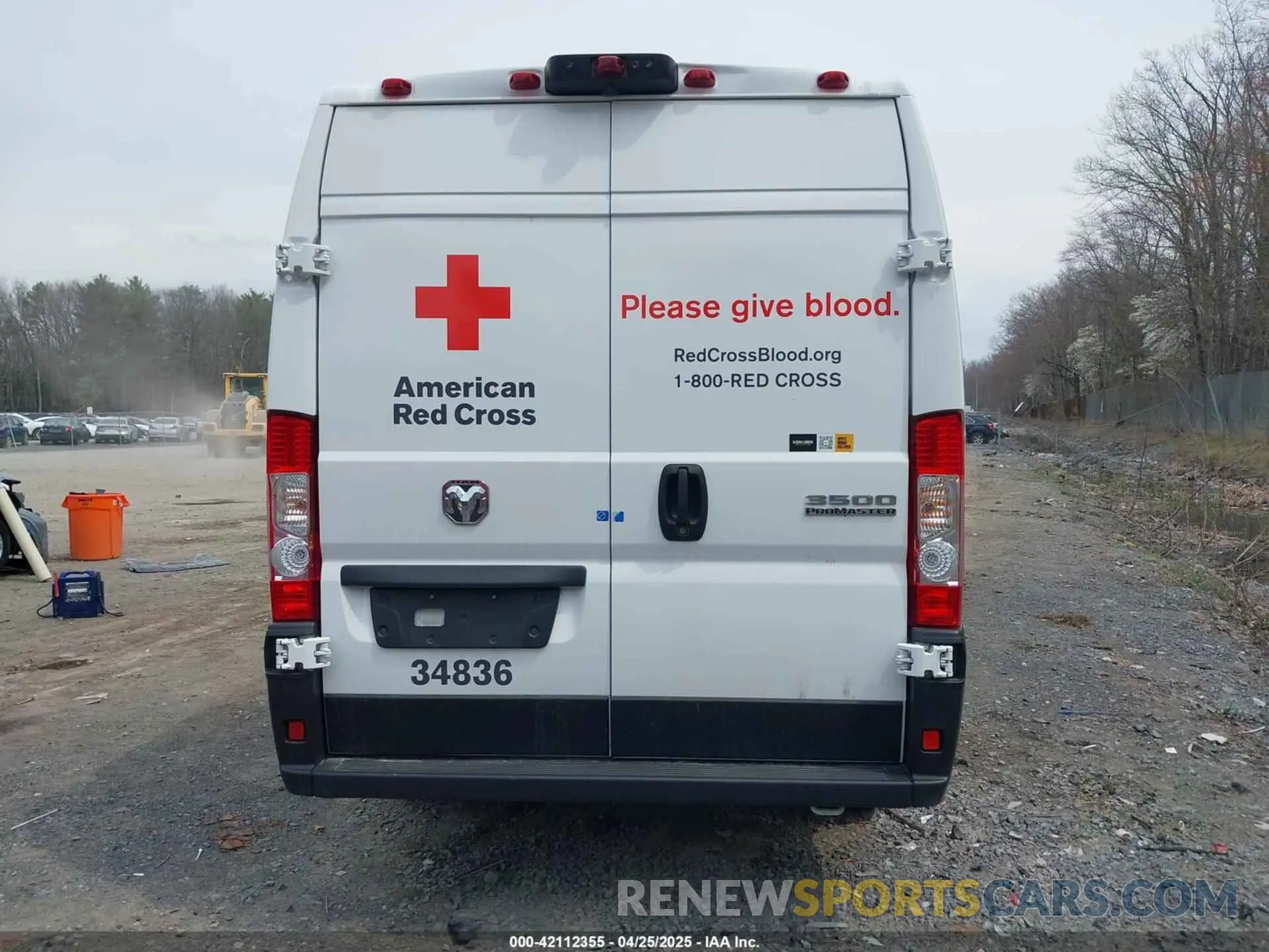 16 Photograph of a damaged car 3C6MRVJG8PE500982 RAM PROMASTER 3500 2023