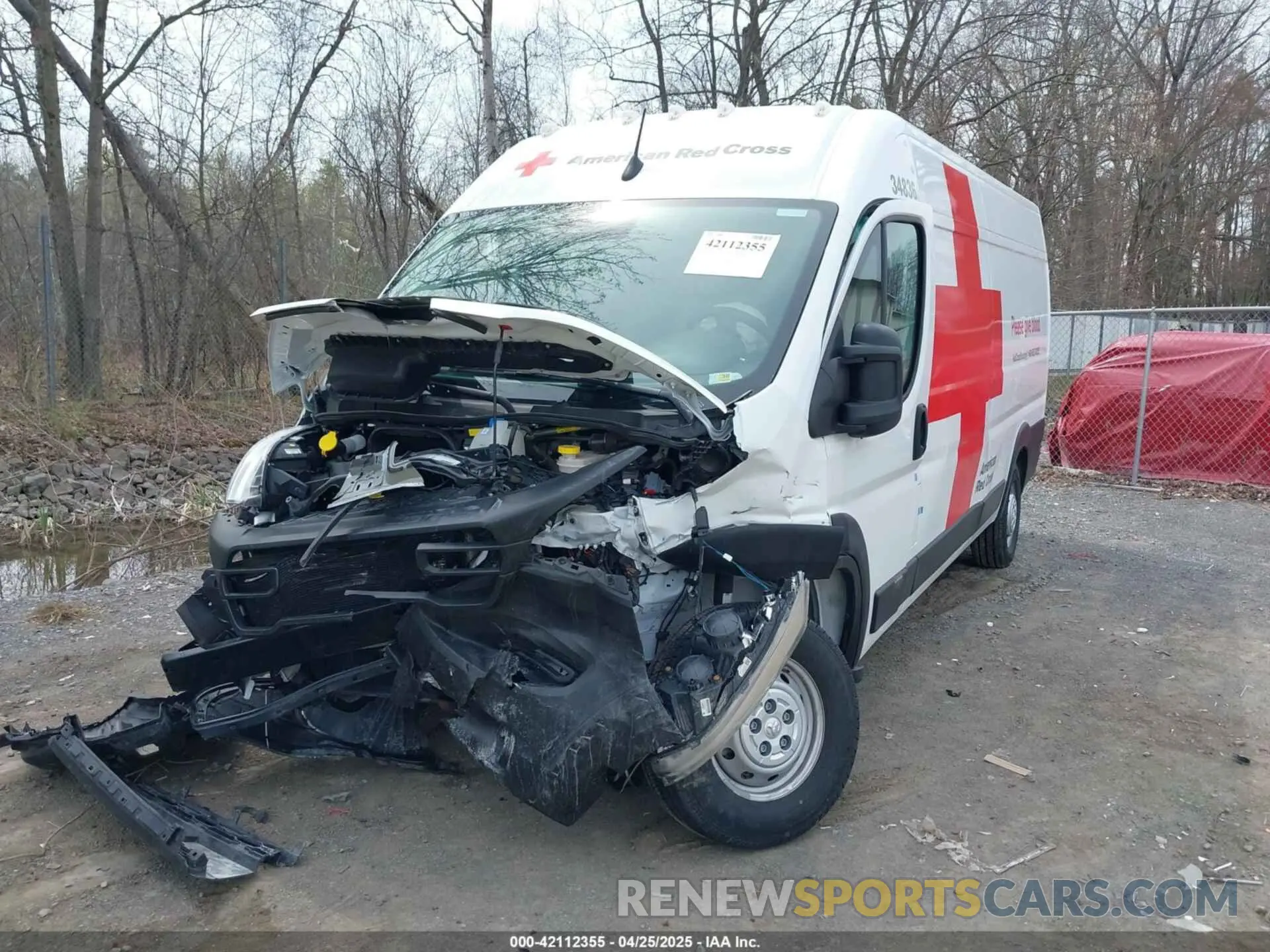 6 Photograph of a damaged car 3C6MRVJG8PE500982 RAM PROMASTER 3500 2023