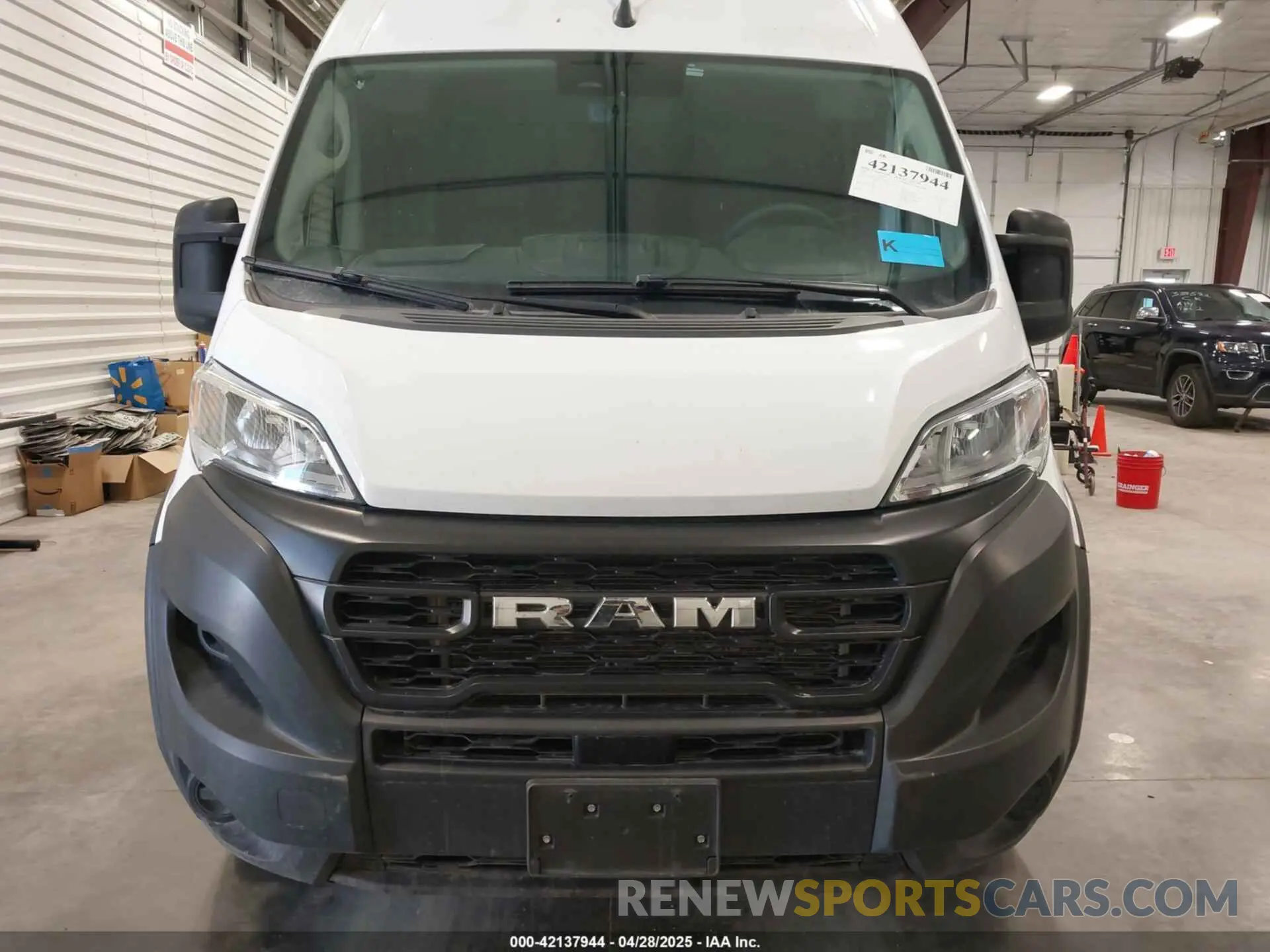 11 Photograph of a damaged car 3C6MRVJG8PE532220 RAM PROMASTER 3500 2023