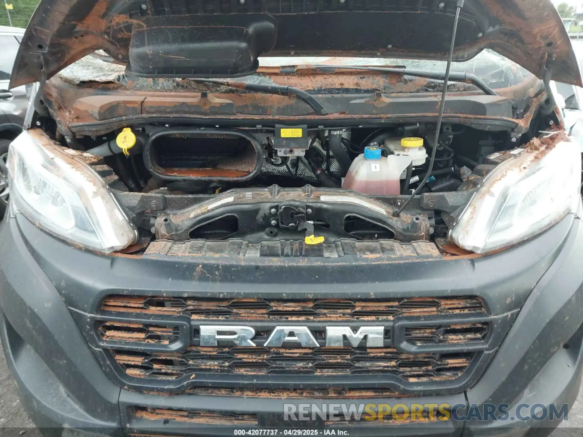 10 Photograph of a damaged car 3C6MRVJG8PE574547 RAM PROMASTER 3500 2023