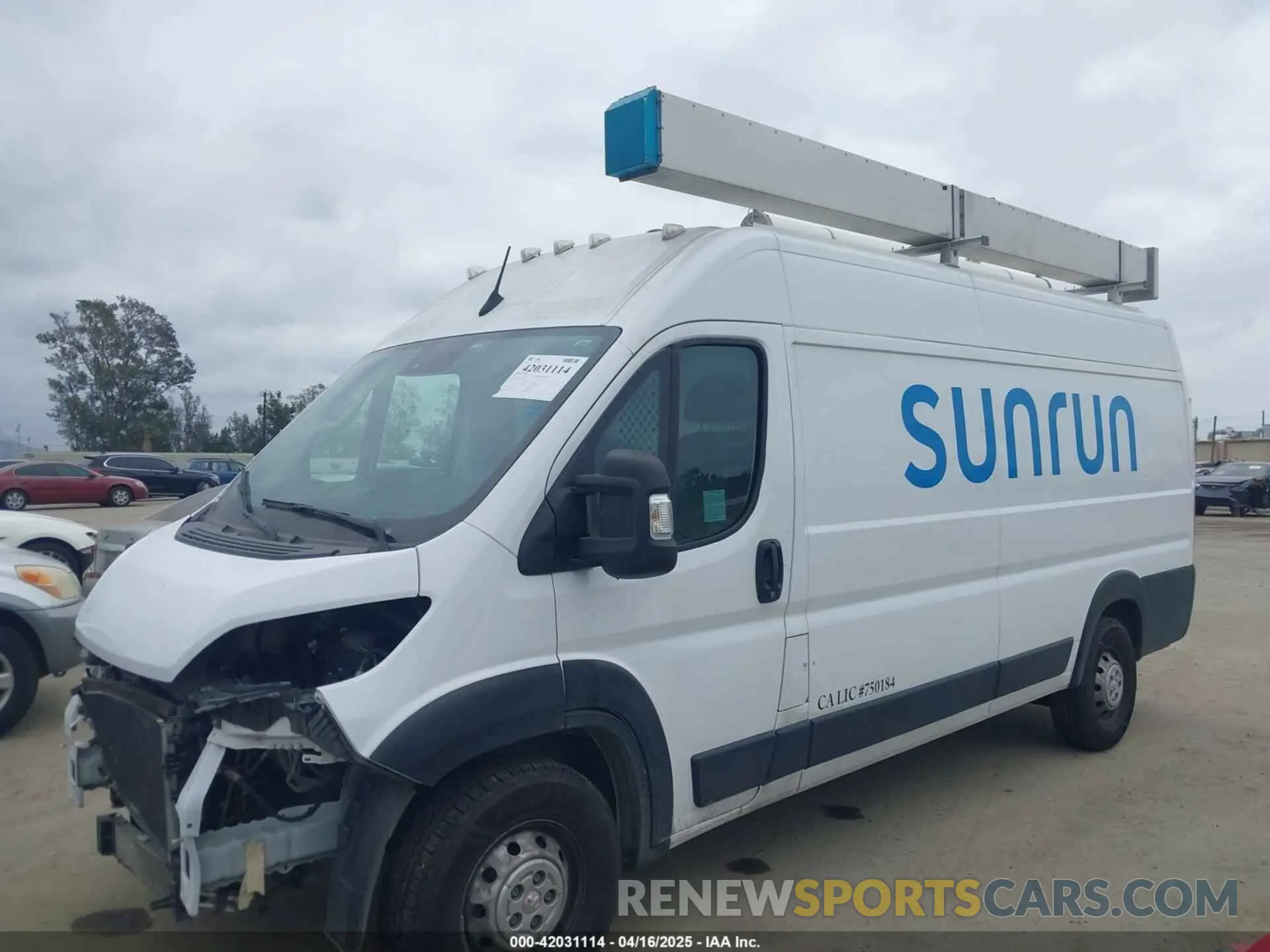 15 Photograph of a damaged car 3C6MRVJG9PE514115 RAM PROMASTER 3500 2023