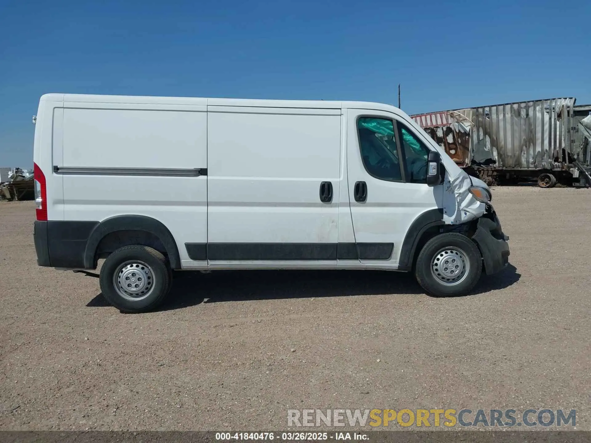 12 Photograph of a damaged car 3C6MRVWG0RE154356 RAM PROMASTER 3500 2024