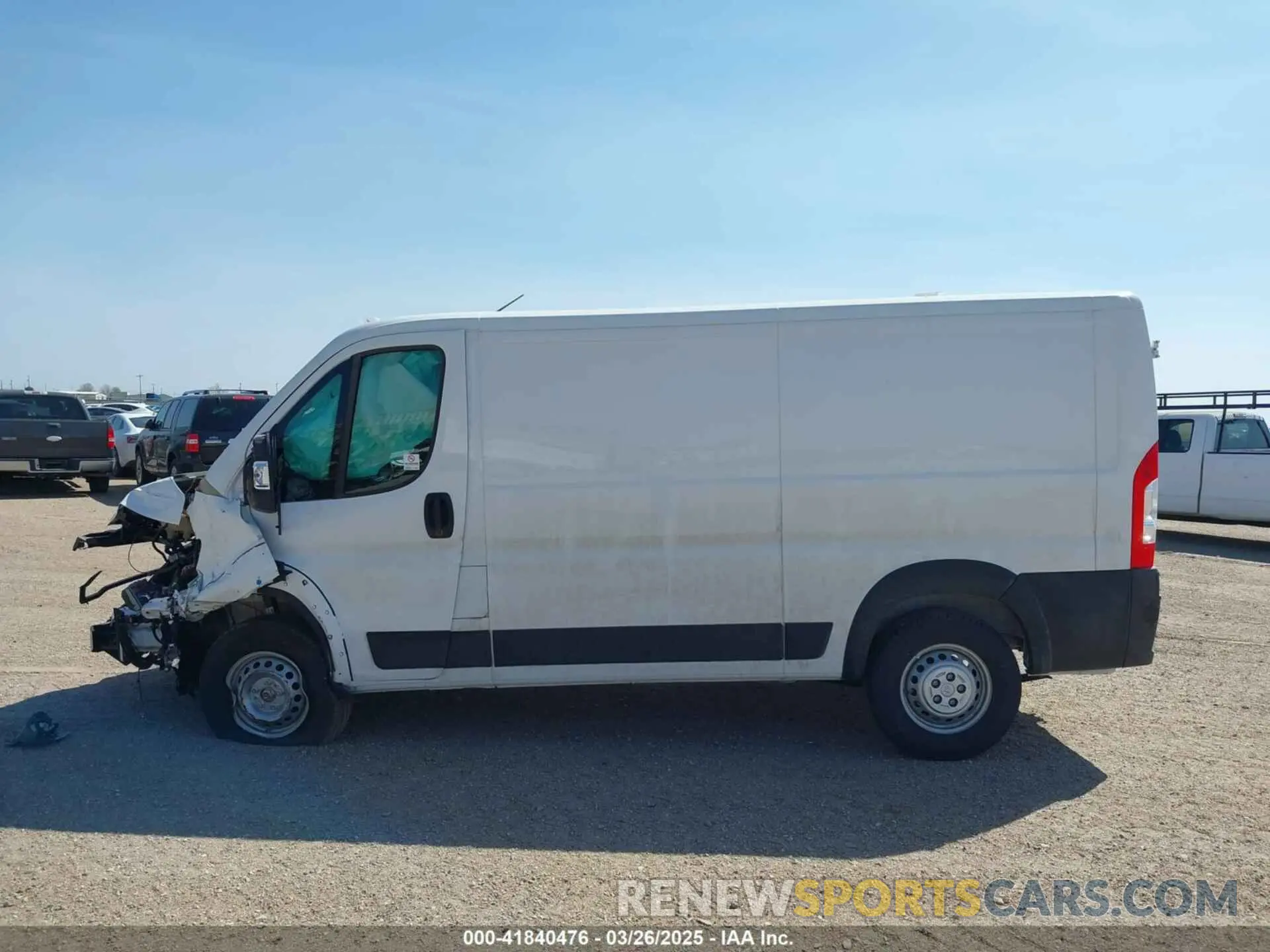 13 Photograph of a damaged car 3C6MRVWG0RE154356 RAM PROMASTER 3500 2024