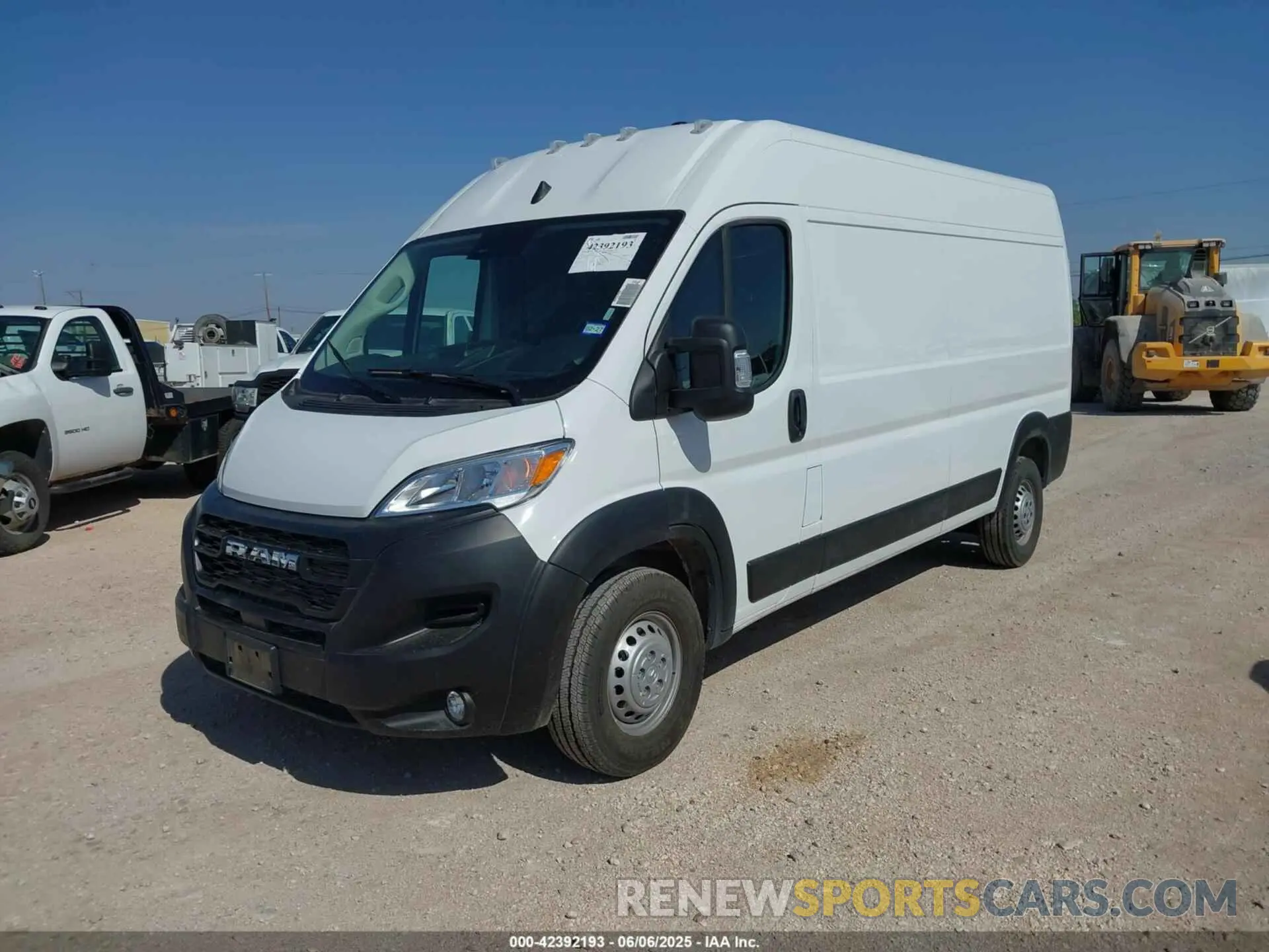 2 Photograph of a damaged car 3C6MRVHG6SE546311 RAM PROMASTER 3500 2025
