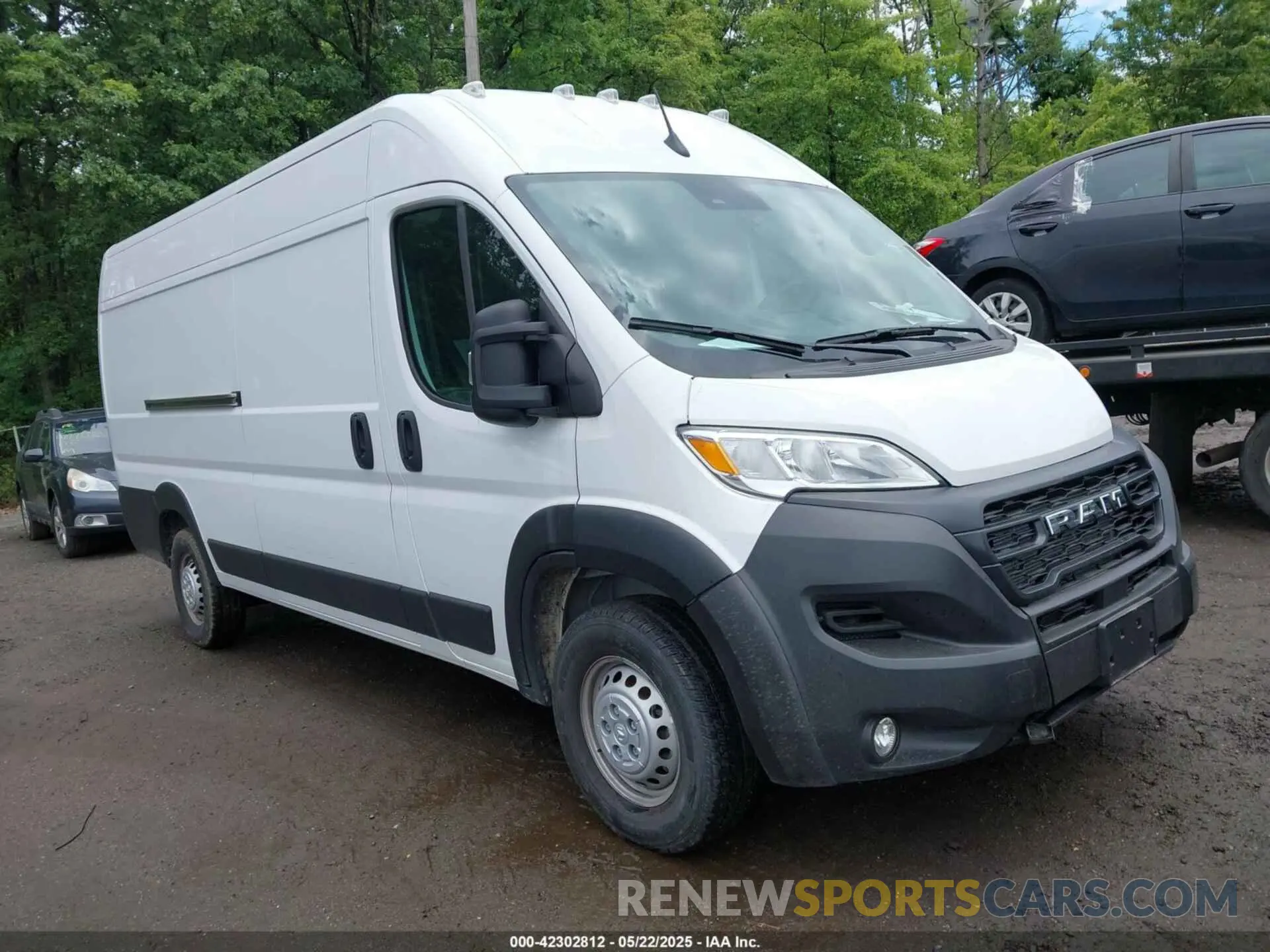 1 Photograph of a damaged car 3C6MRVJG5SE517733 RAM PROMASTER 3500 2025