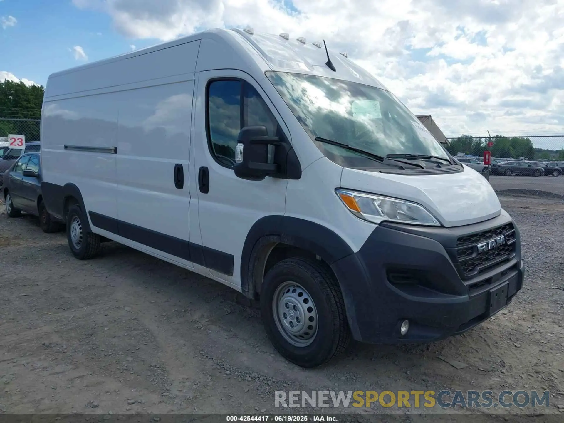 1 Photograph of a damaged car 3C6MRVJG6SE517708 RAM PROMASTER 3500 2025