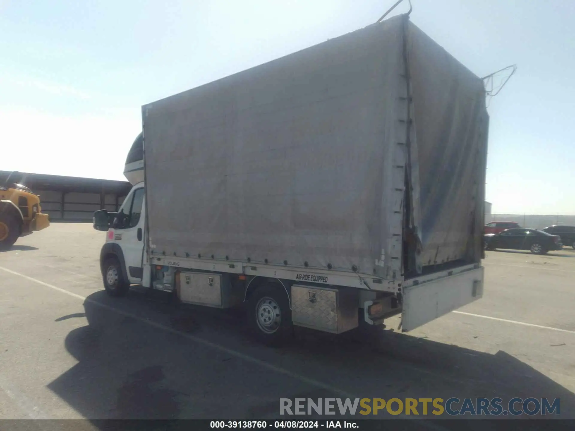 3 Photograph of a damaged car 3C7WRVLG0ME524917 RAM PROMASTER 3500 CUTAWAY 2021
