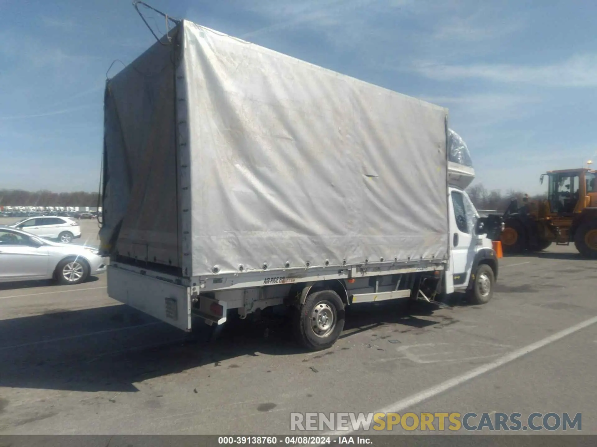 4 Photograph of a damaged car 3C7WRVLG0ME524917 RAM PROMASTER 3500 CUTAWAY 2021