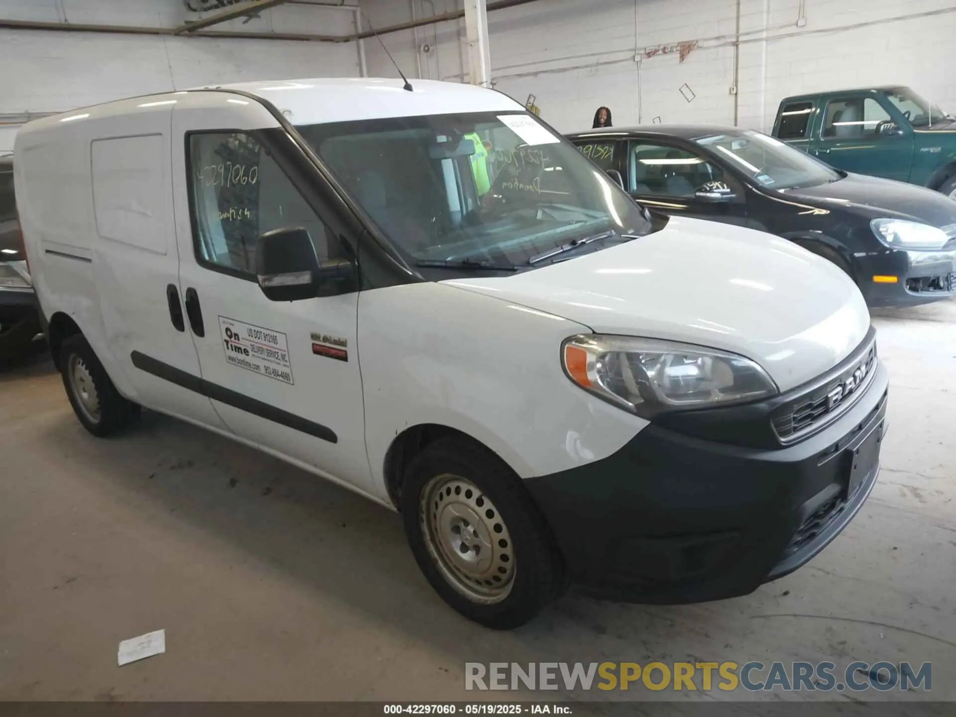 1 Photograph of a damaged car ZFBHRFAB0K6N94278 RAM PROMASTER CITY 2019