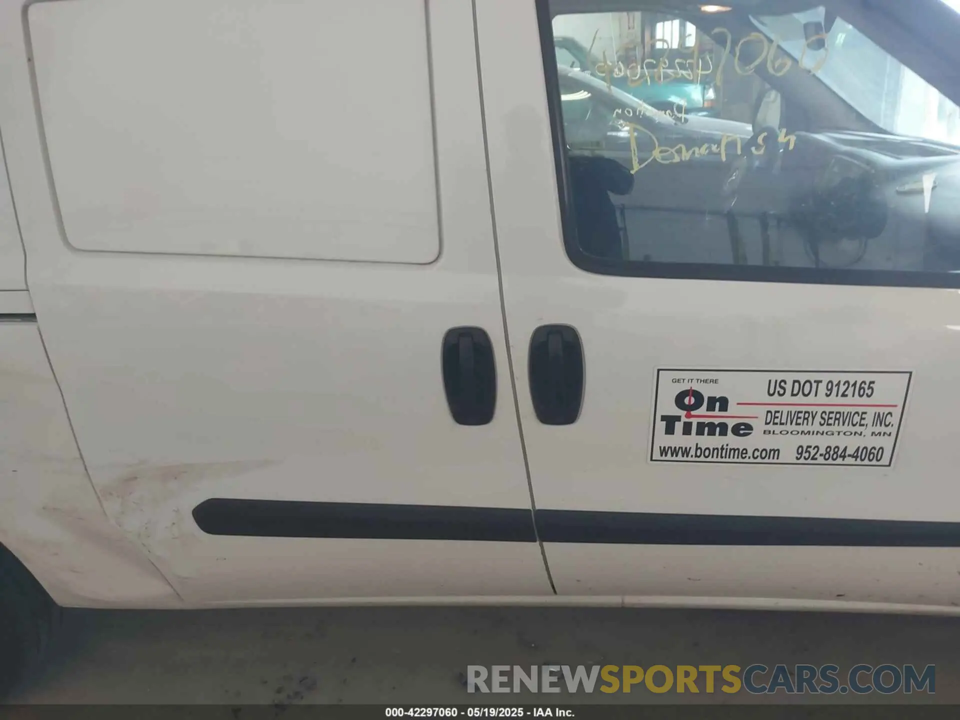 13 Photograph of a damaged car ZFBHRFAB0K6N94278 RAM PROMASTER CITY 2019