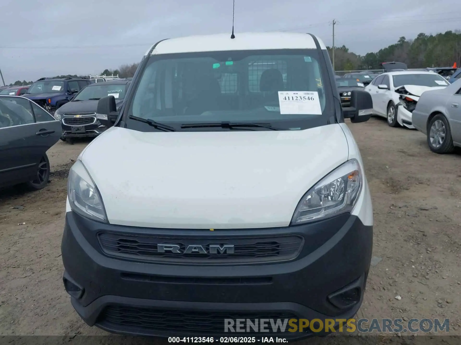 6 Photograph of a damaged car ZFBHRFAB1K6M31770 RAM PROMASTER CITY 2019