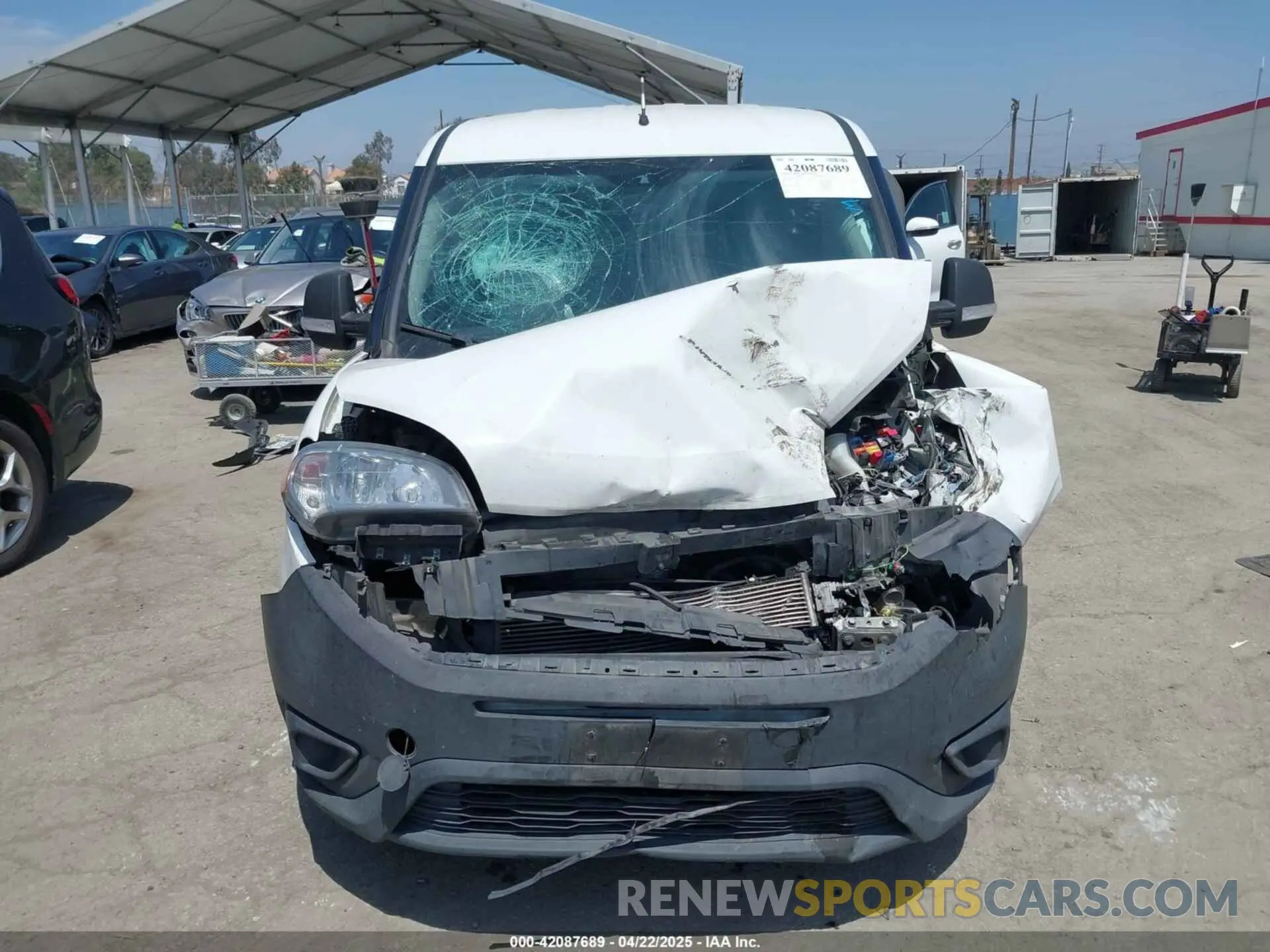 12 Photograph of a damaged car ZFBHRFAB2K6M48318 RAM PROMASTER CITY 2019
