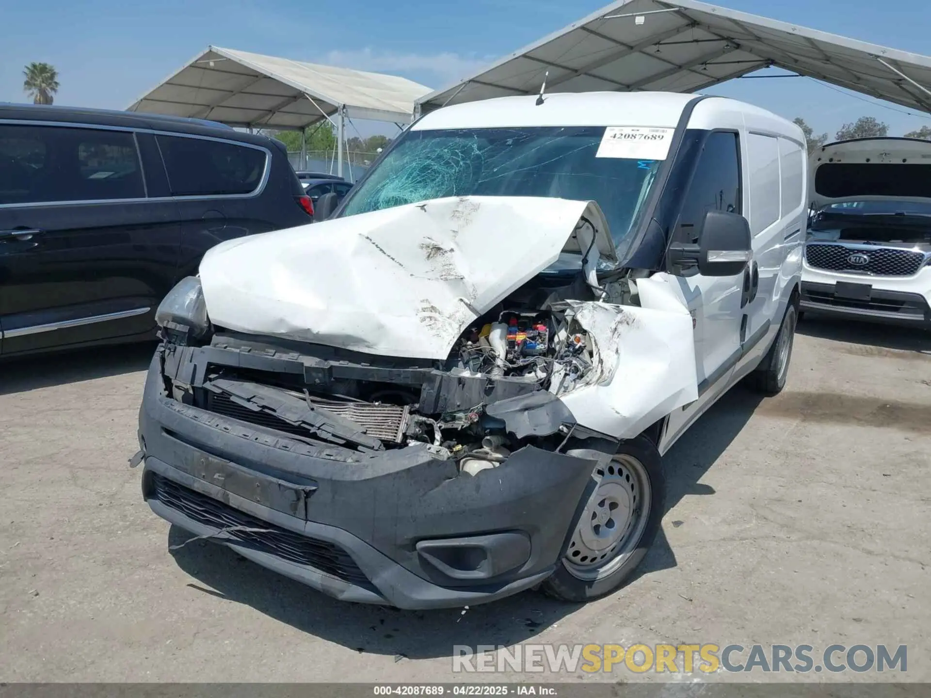 2 Photograph of a damaged car ZFBHRFAB2K6M48318 RAM PROMASTER CITY 2019