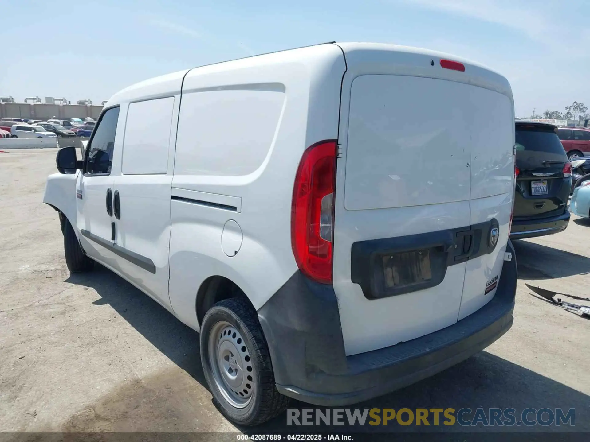 3 Photograph of a damaged car ZFBHRFAB2K6M48318 RAM PROMASTER CITY 2019