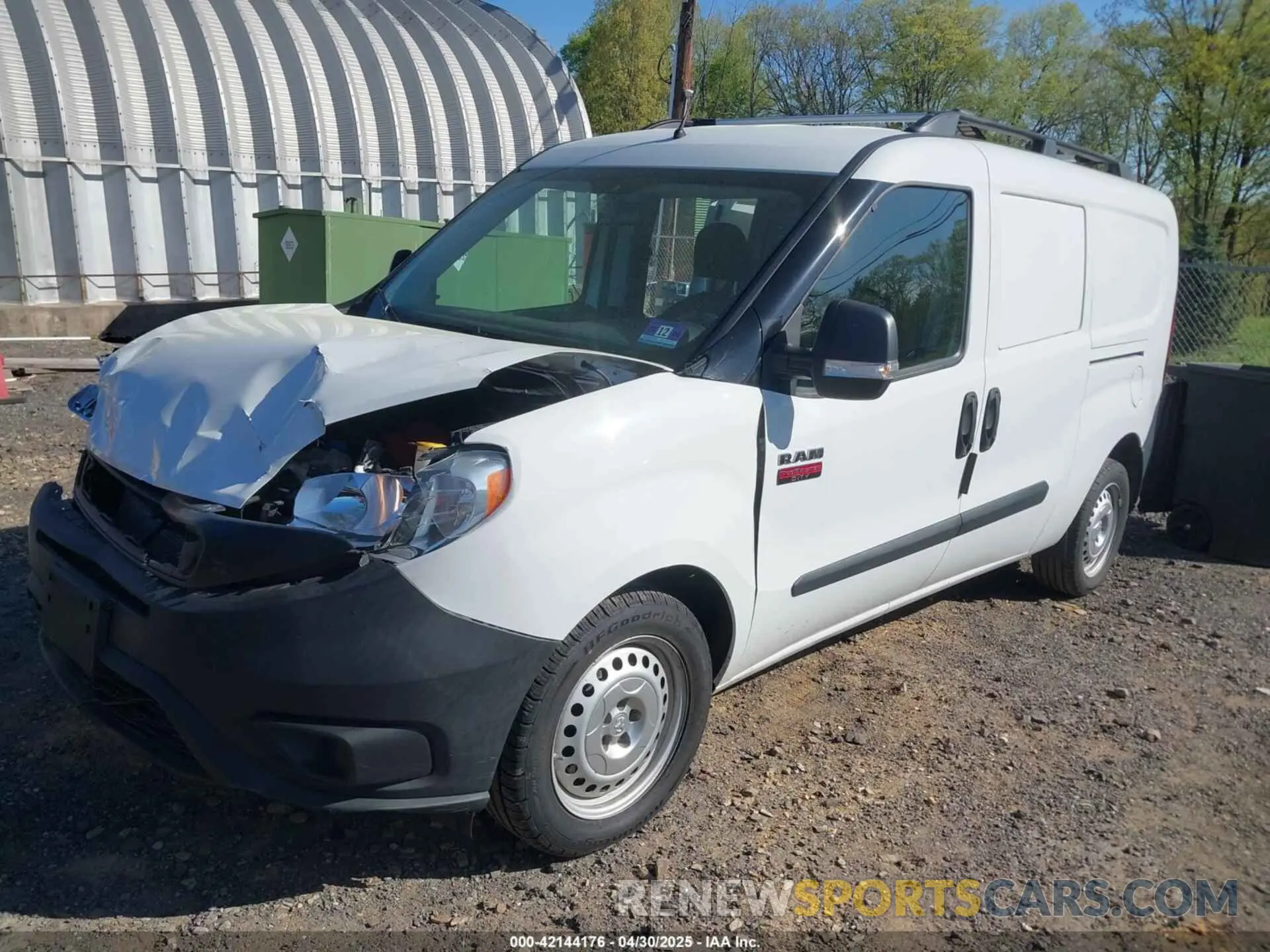 2 Photograph of a damaged car ZFBHRFAB3K6N55295 RAM PROMASTER CITY 2019