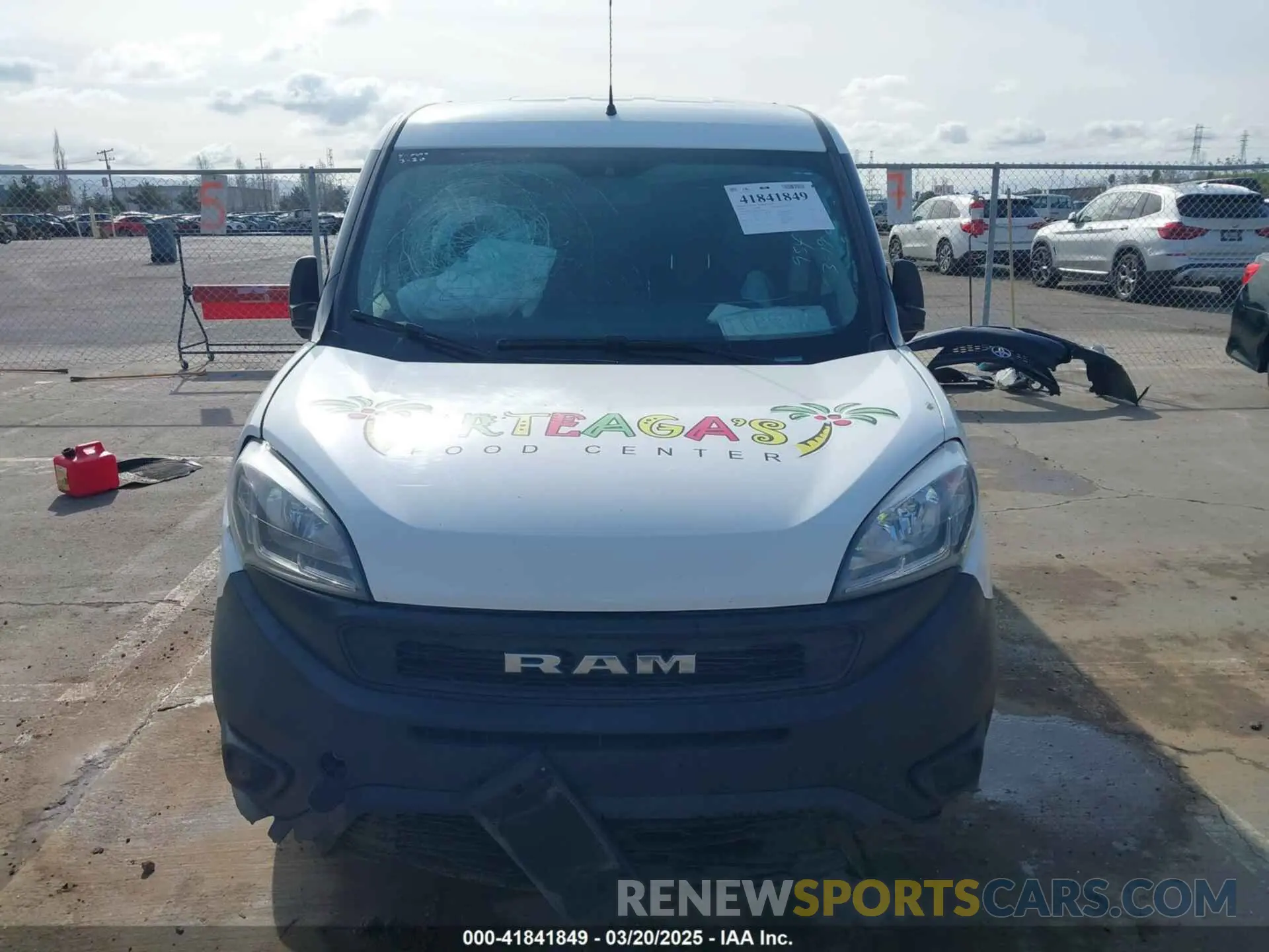11 Photograph of a damaged car ZFBHRFAB4K6M59840 RAM PROMASTER CITY 2019