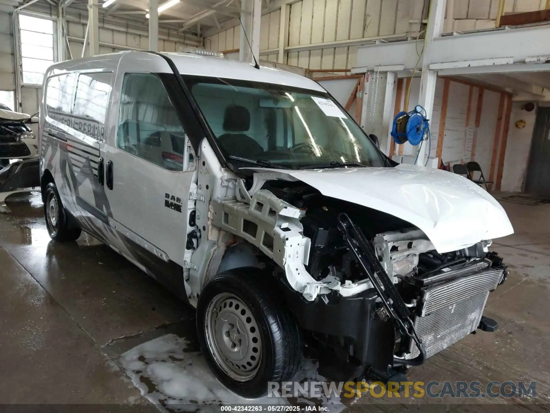 1 Photograph of a damaged car ZFBHRFAB4K6M64200 RAM PROMASTER CITY 2019