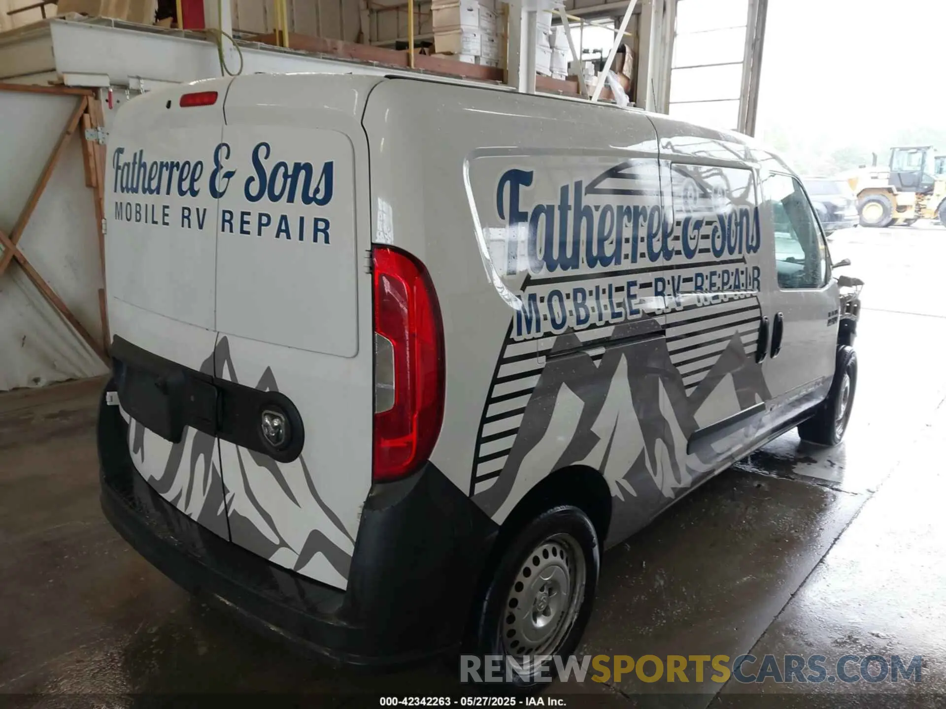 4 Photograph of a damaged car ZFBHRFAB4K6M64200 RAM PROMASTER CITY 2019