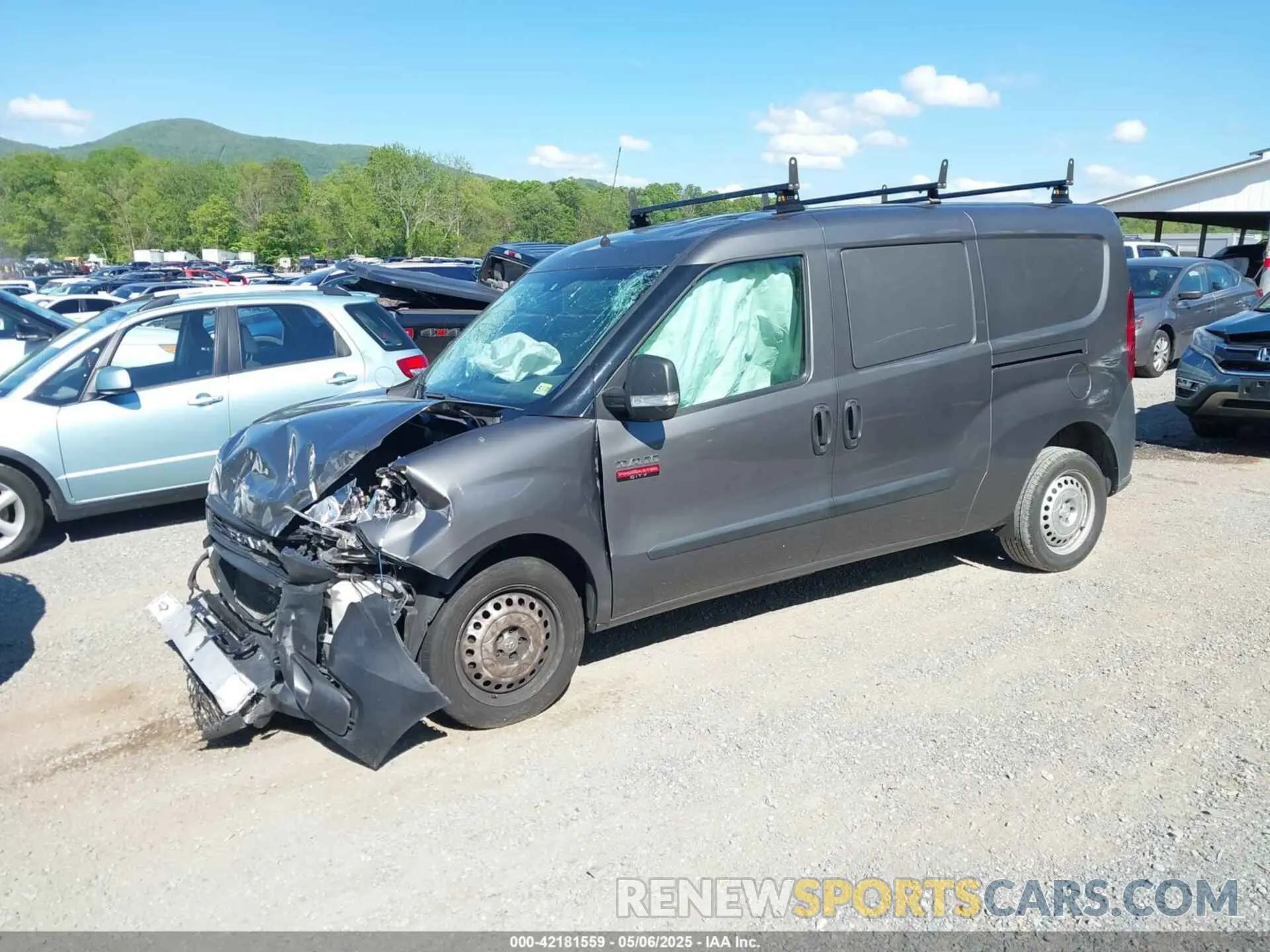 2 Photograph of a damaged car ZFBHRFAB8K6M64734 RAM PROMASTER CITY 2019