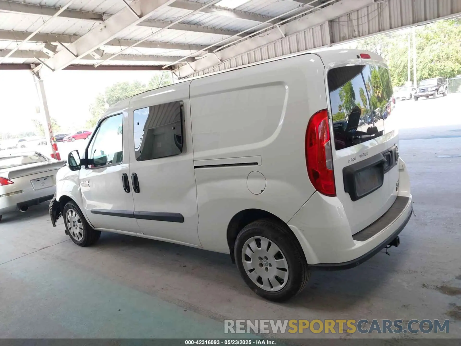 15 Photograph of a damaged car ZFBHRFBB0K6L95889 RAM PROMASTER CITY 2019