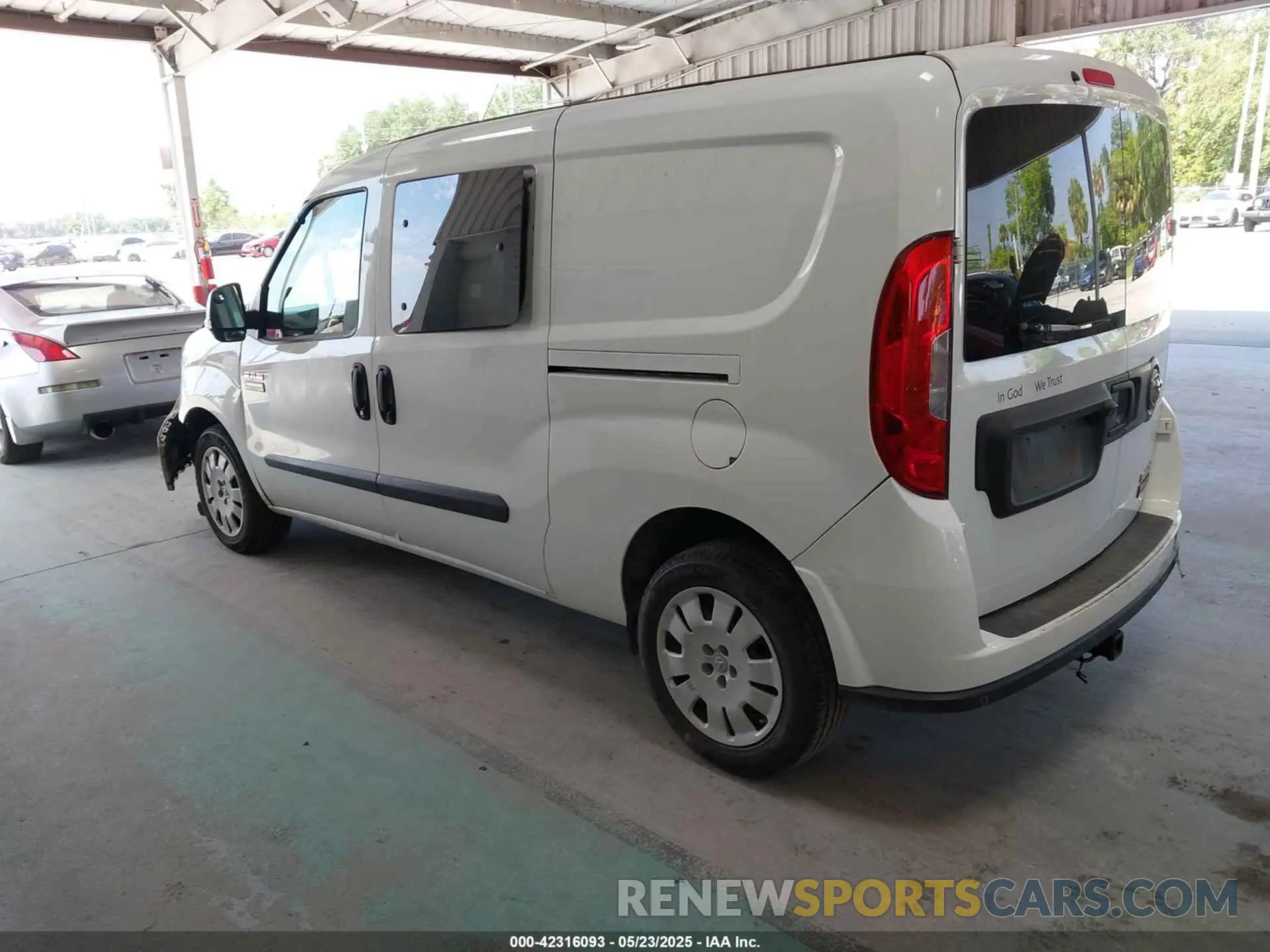 3 Photograph of a damaged car ZFBHRFBB0K6L95889 RAM PROMASTER CITY 2019