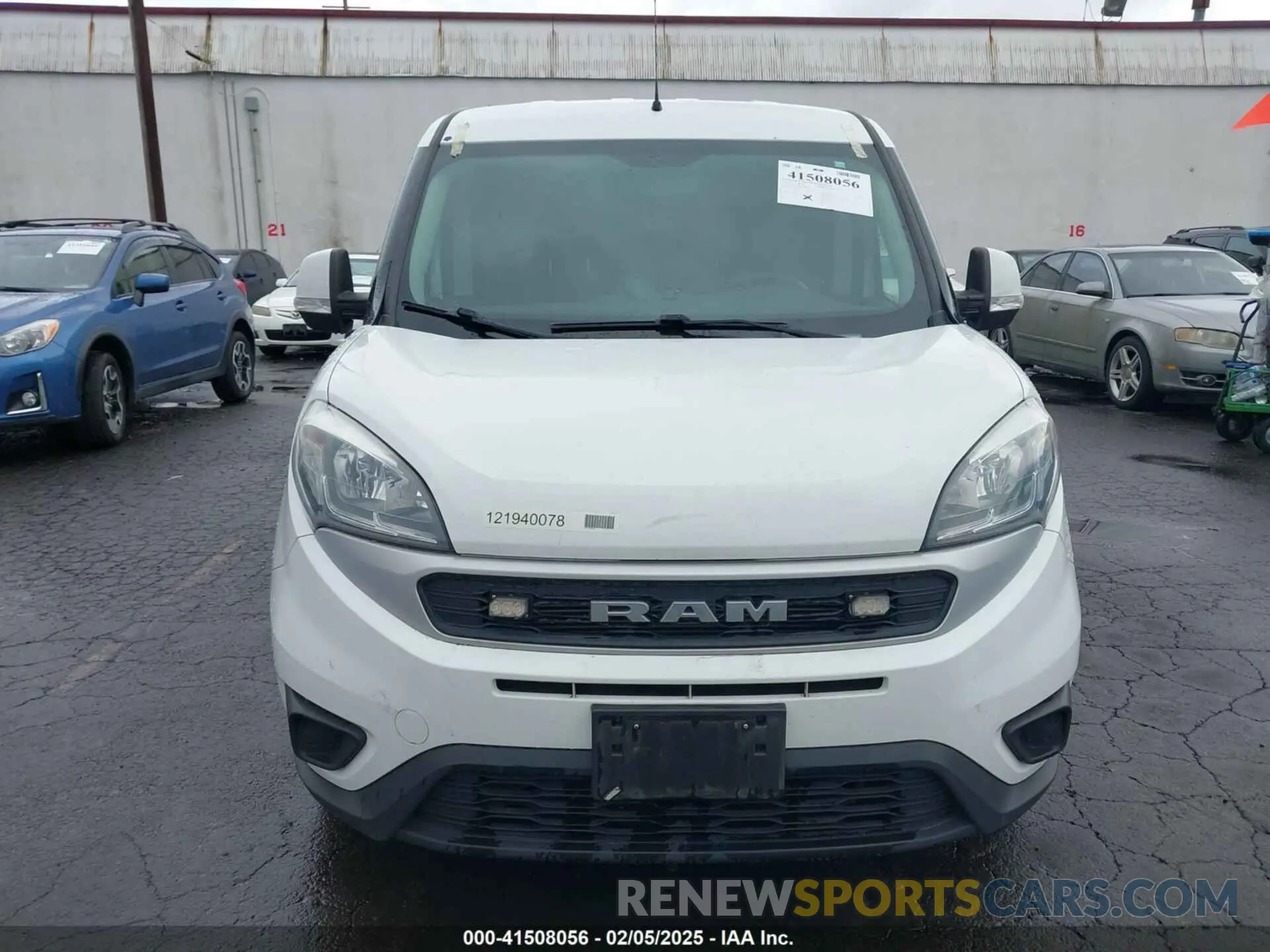 12 Photograph of a damaged car ZFBHRFBB1K6N23699 RAM PROMASTER CITY 2019