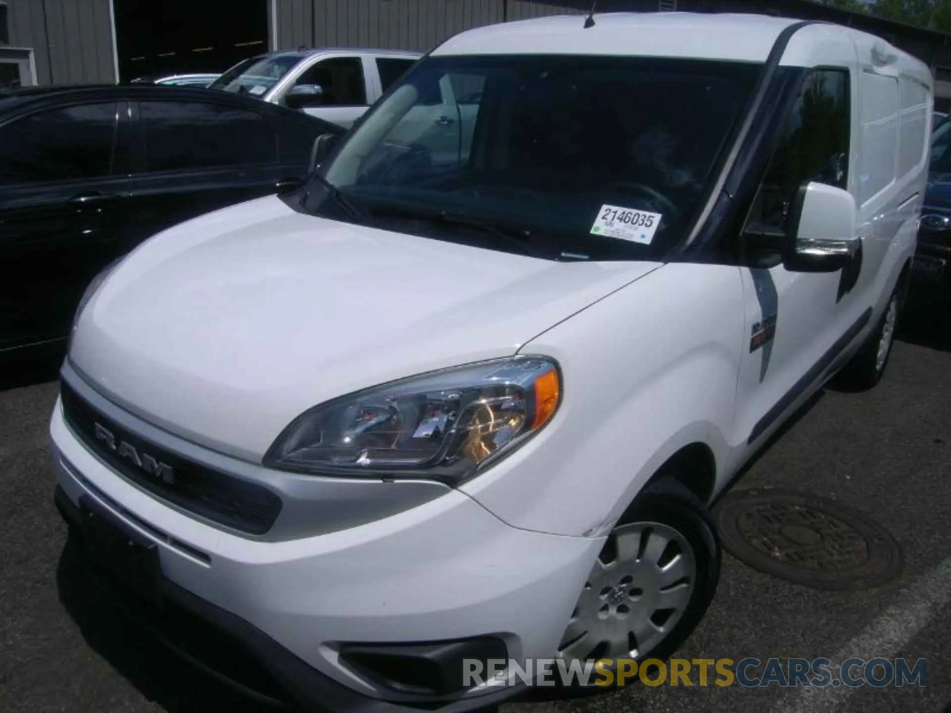 8 Photograph of a damaged car ZFBHRFBB3K6N82429 RAM PROMASTER CITY 2019