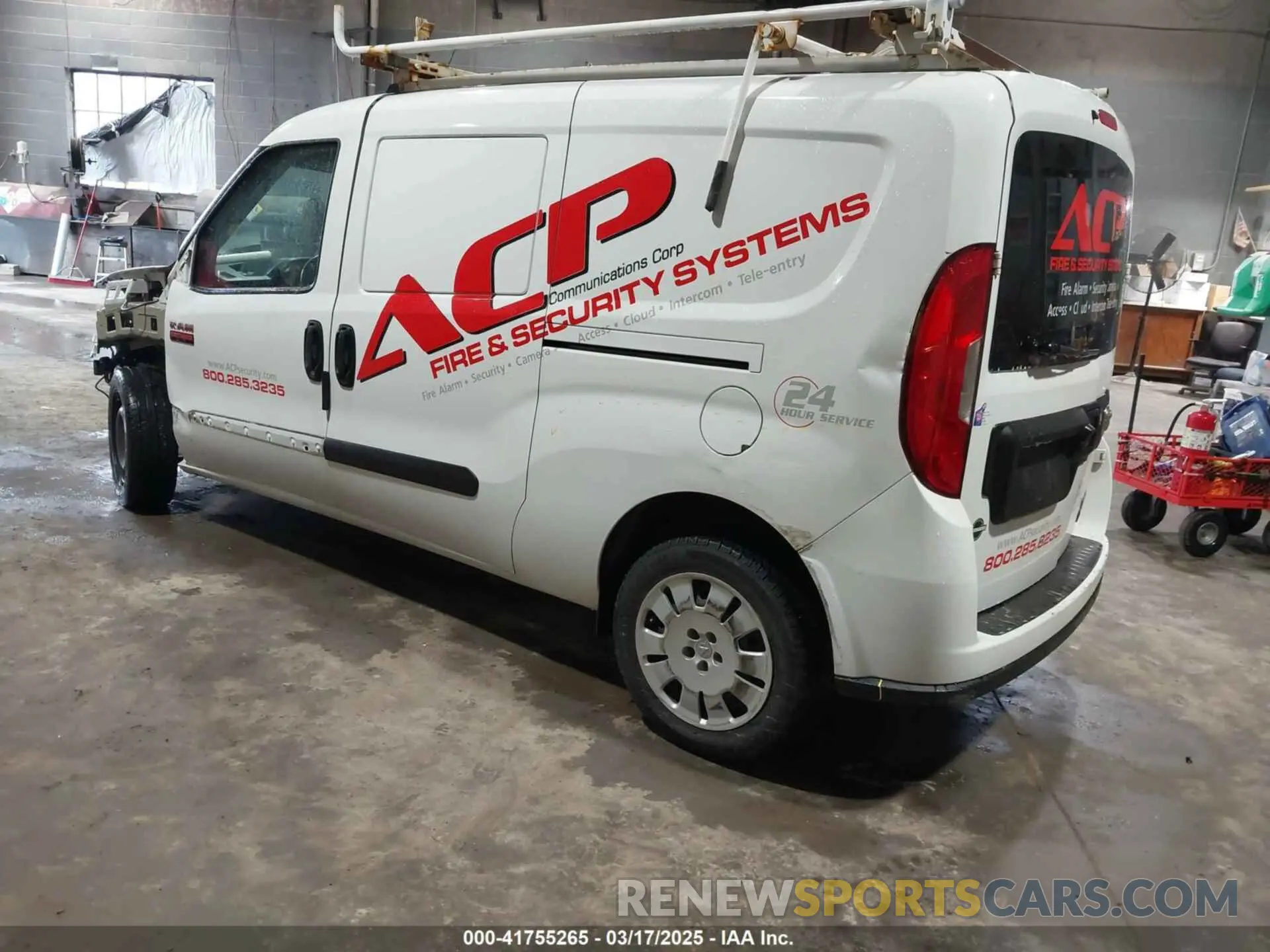 3 Photograph of a damaged car ZFBHRFBB5K6M11942 RAM PROMASTER CITY 2019