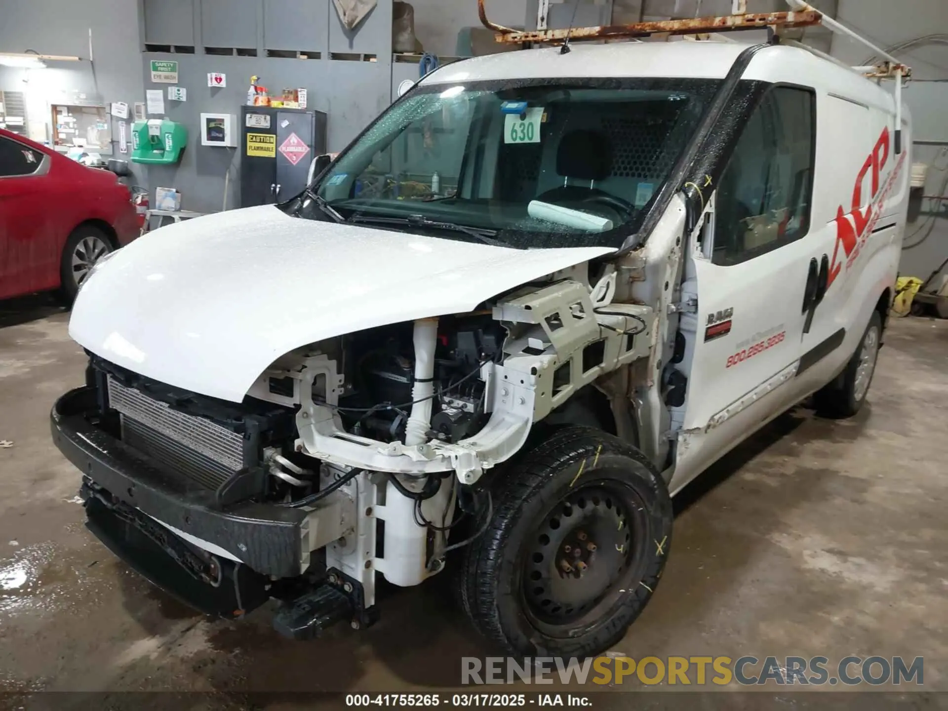 6 Photograph of a damaged car ZFBHRFBB5K6M11942 RAM PROMASTER CITY 2019