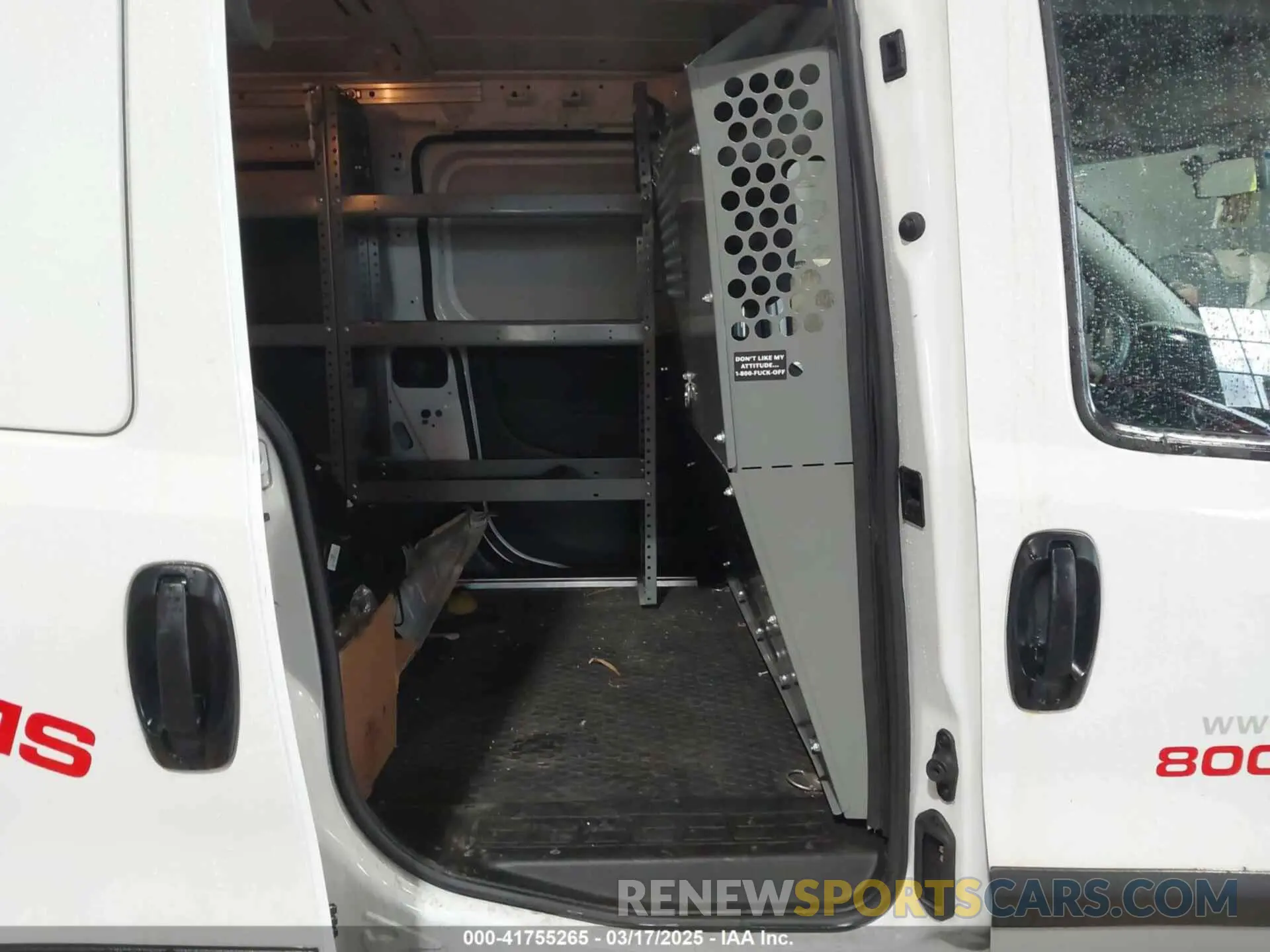 8 Photograph of a damaged car ZFBHRFBB5K6M11942 RAM PROMASTER CITY 2019