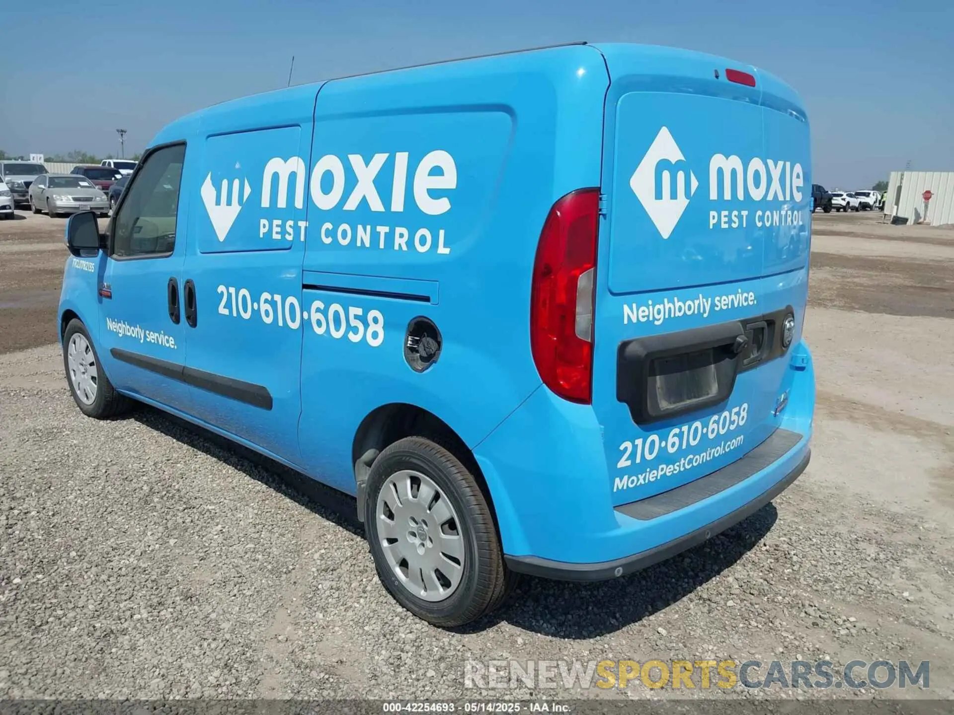 3 Photograph of a damaged car ZFBHRFBB6K6M46344 RAM PROMASTER CITY 2019