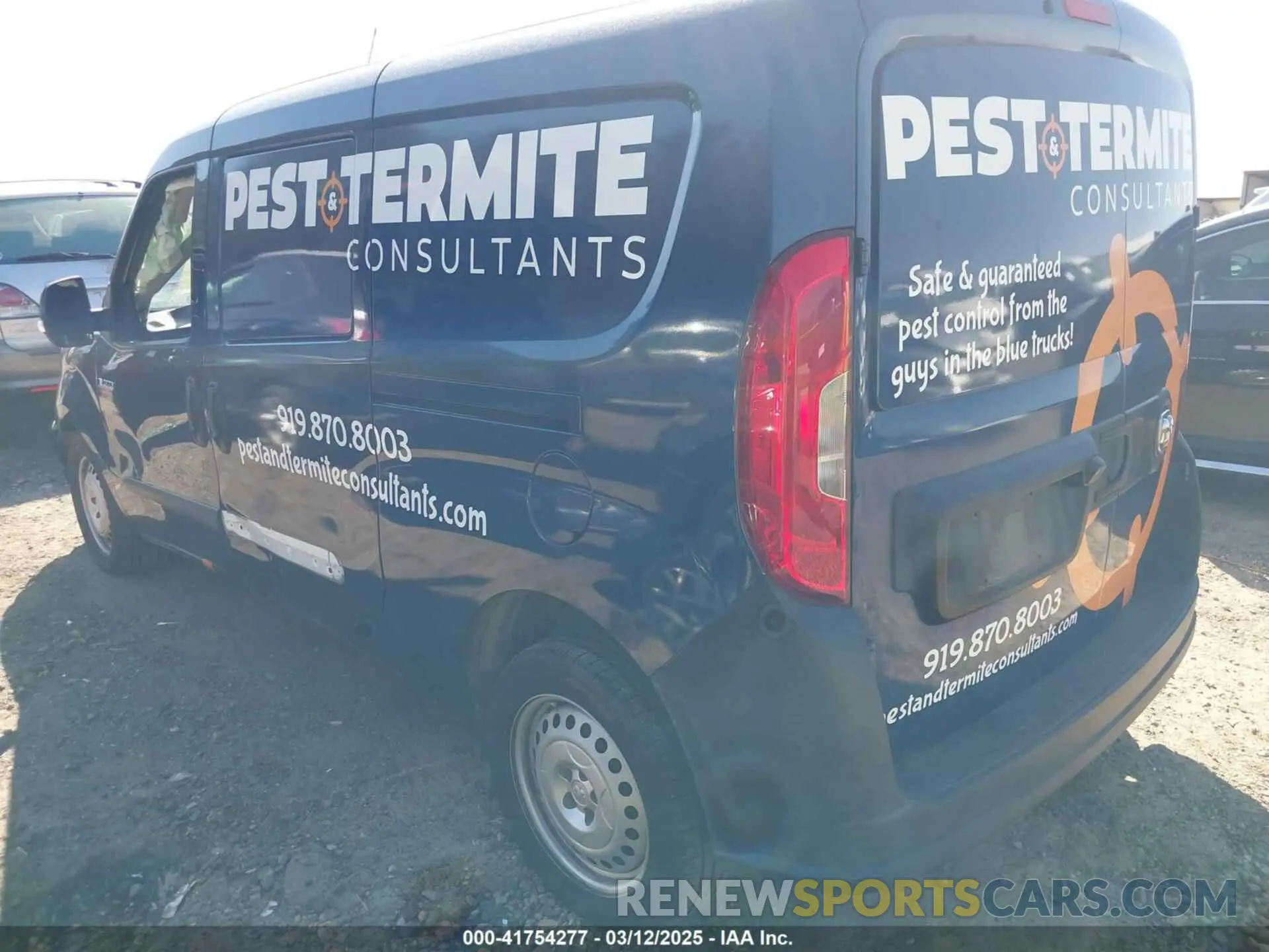 3 Photograph of a damaged car ZFBHRFAB0L6R67496 RAM PROMASTER CITY 2020